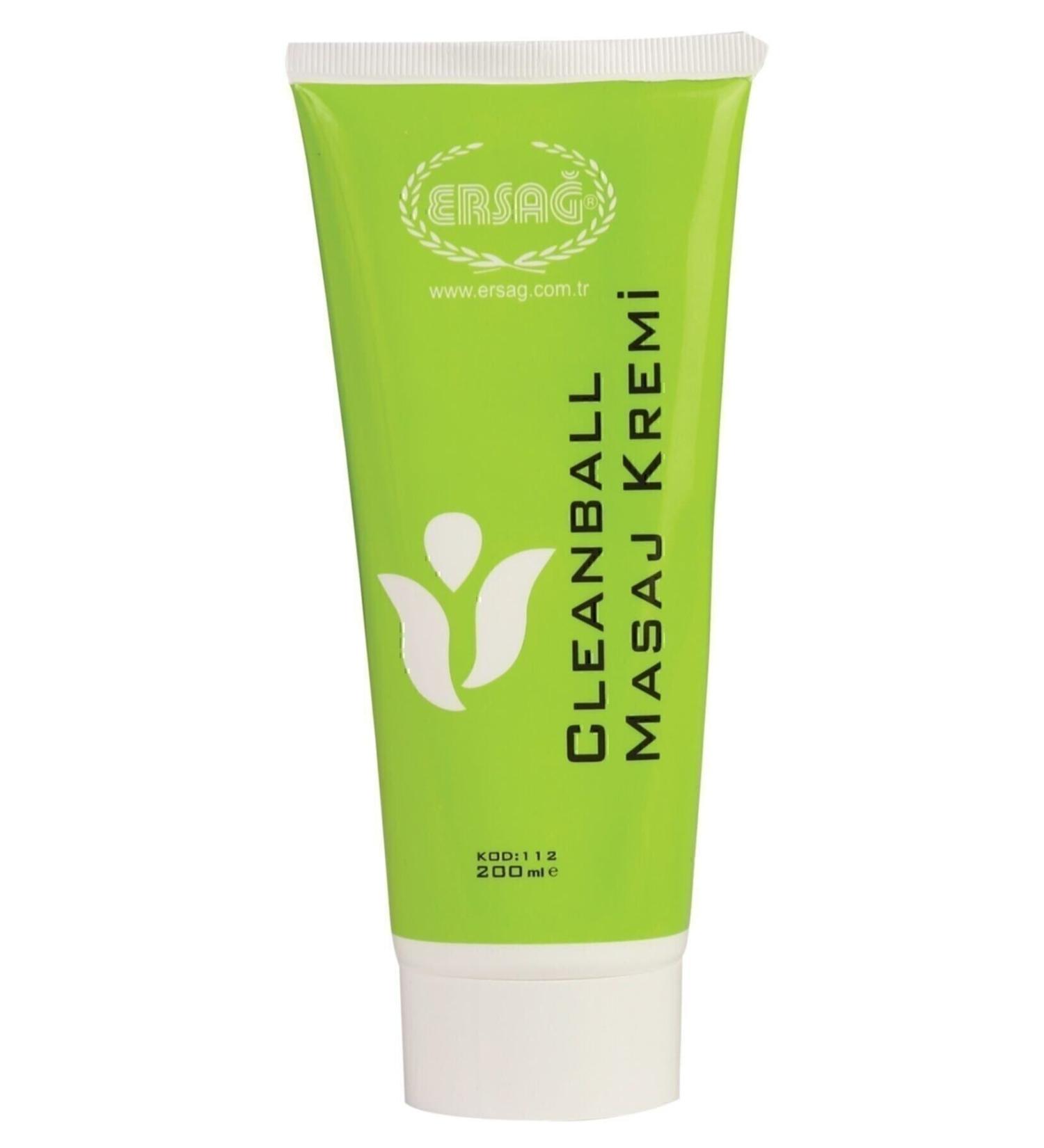Ersa Cleanball Massage Cream Green Cream 200 Ml