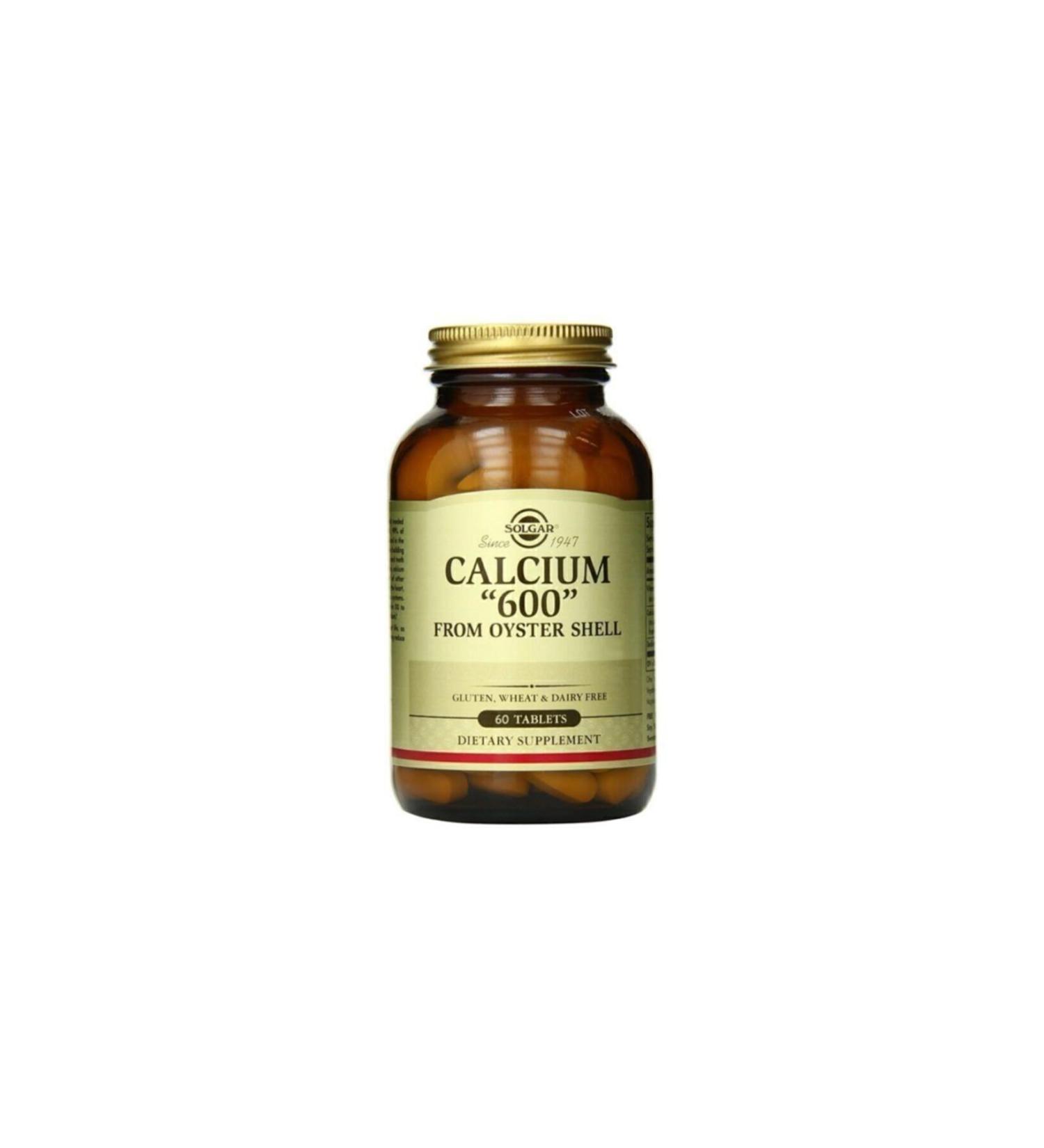 Solgar Calcium 600 (oyster Shell) 60 Tablets