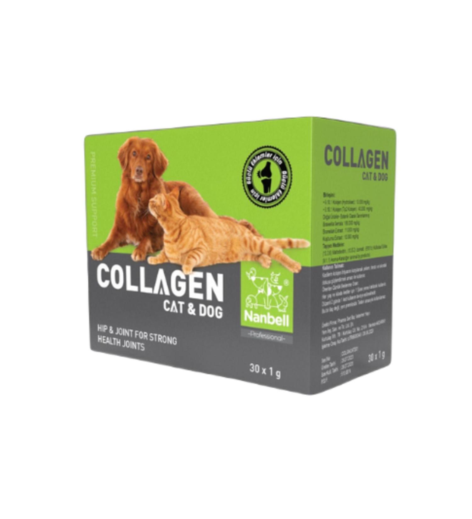 Nanbell Collagen Joint Support Supplement for Cats and Dogs - Buy Online on GoSupps.com