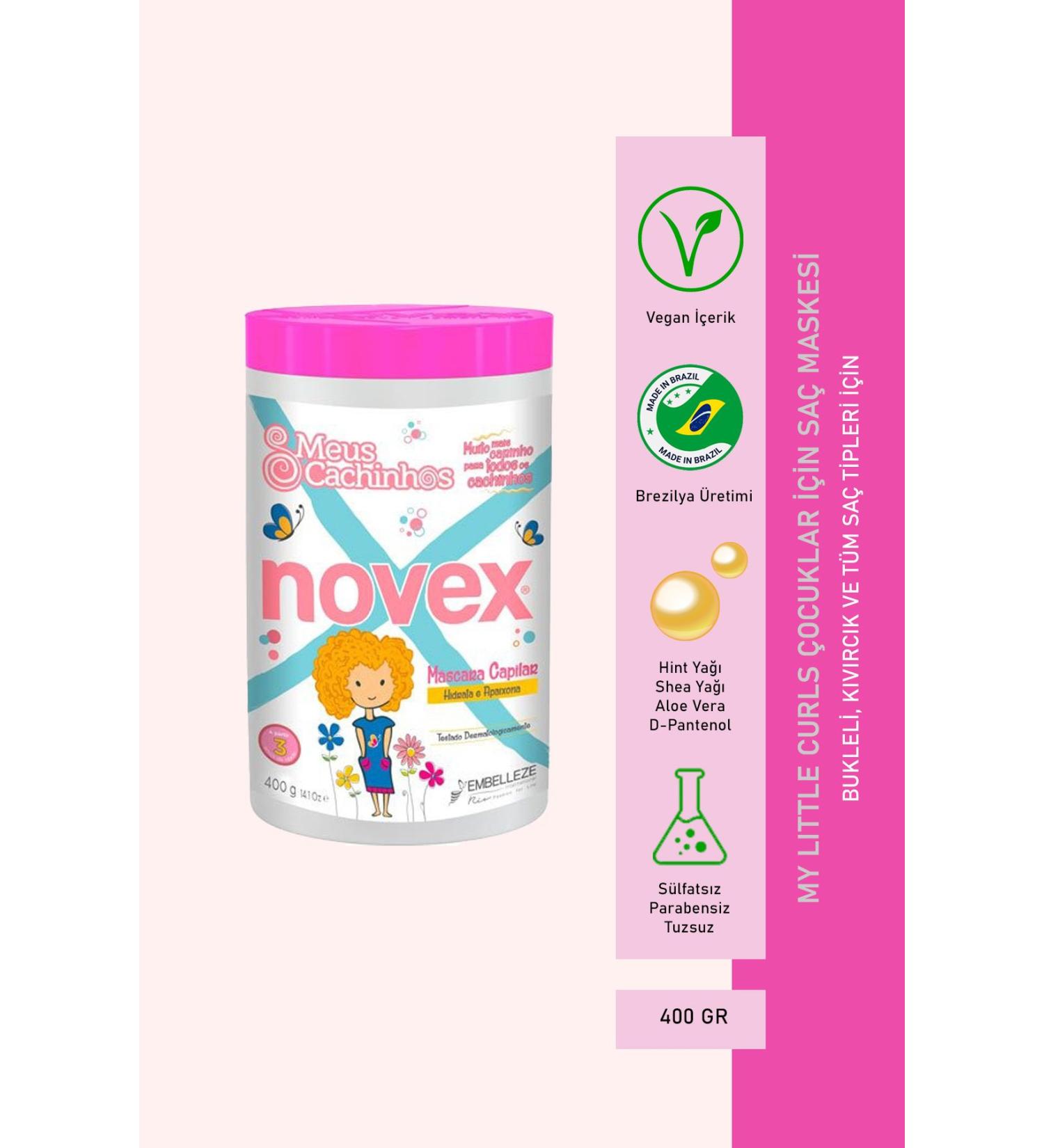 NOVEX My Little Curls Curl Defining Hair Mask for Kids 400g - Buy Online on GoSupps.com