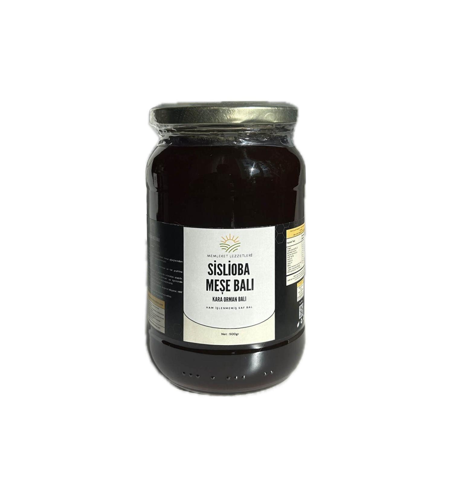 Tastes of the Country Sislioba Oak Honey - Black Forest Honey - 500 gr Glass Jar