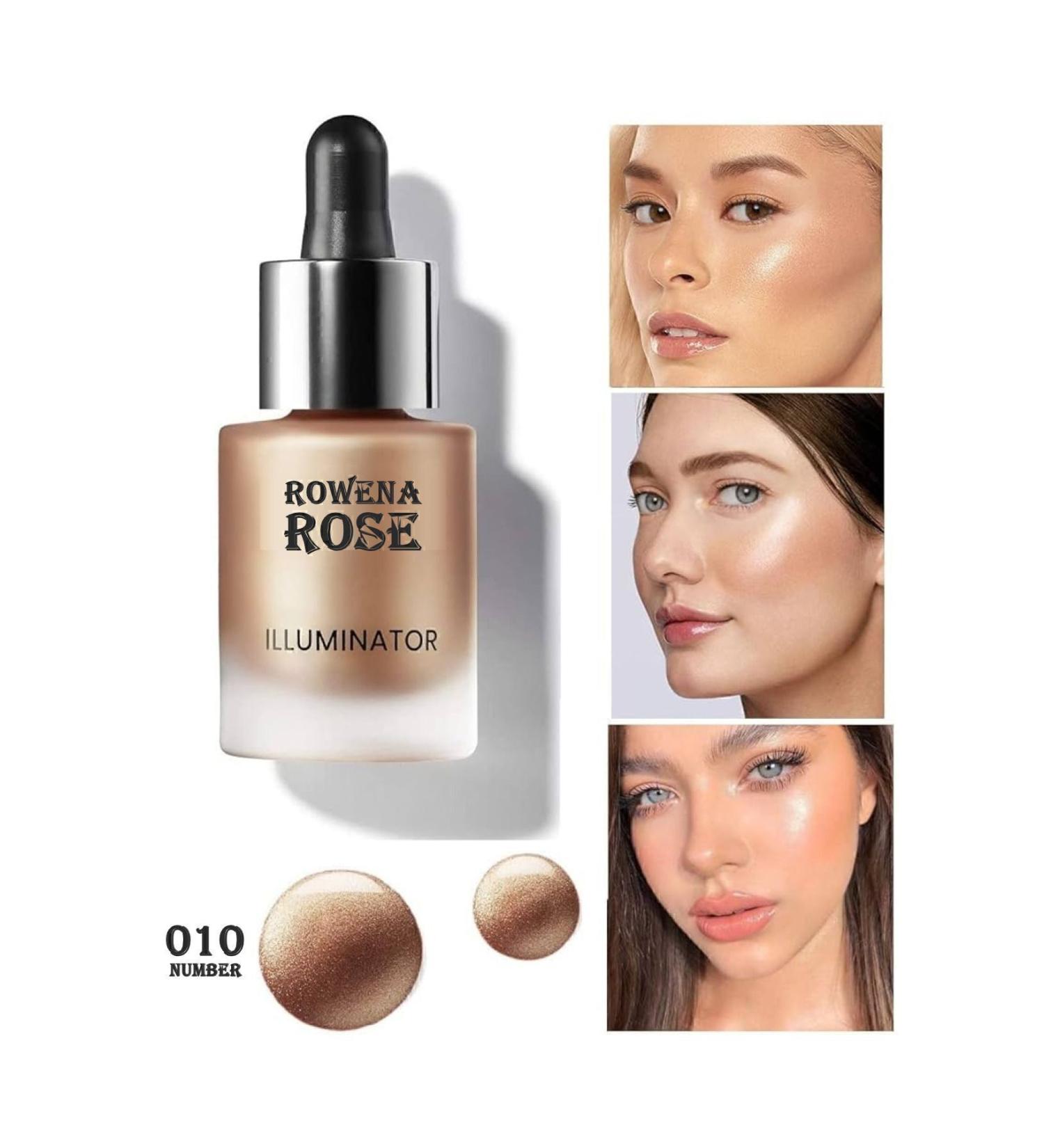 ROWENAROSE Illuminating Liquid Shimmering Highlighter Drops 010