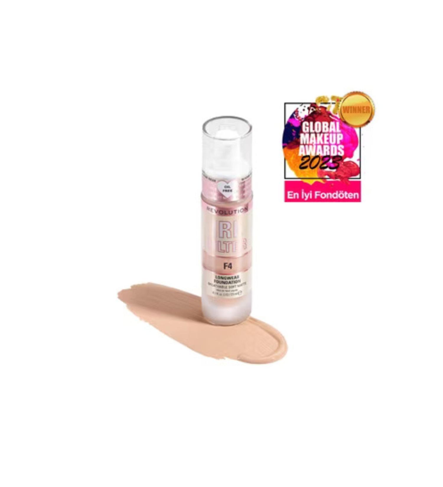 Revolution Irl Filter Foundation F4
