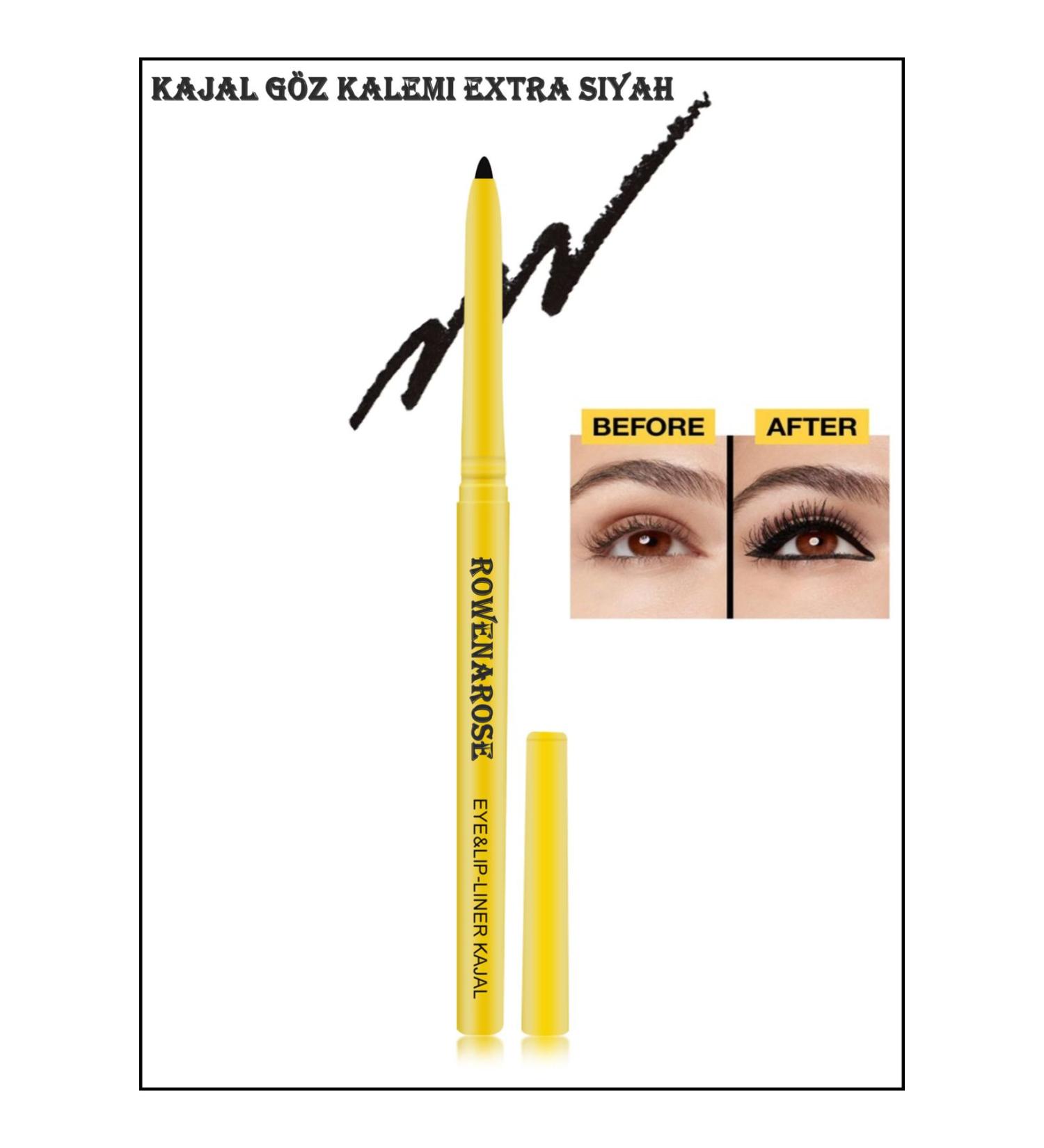 ROWENAROSE The Colossal Kajal Lift Eyeliner Black