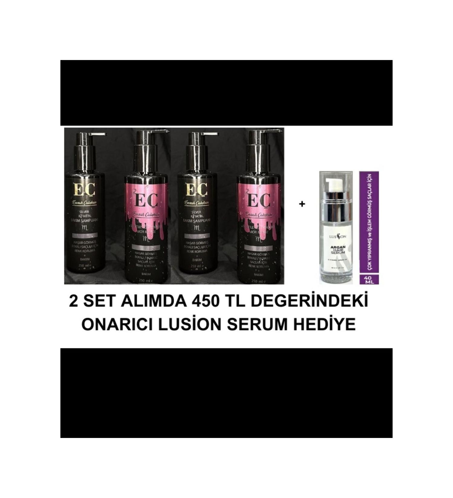 emrah al kan E PURPLE SHAMPOO AND PURPLE MASK 2-PIECE SET + SERUM GIFT