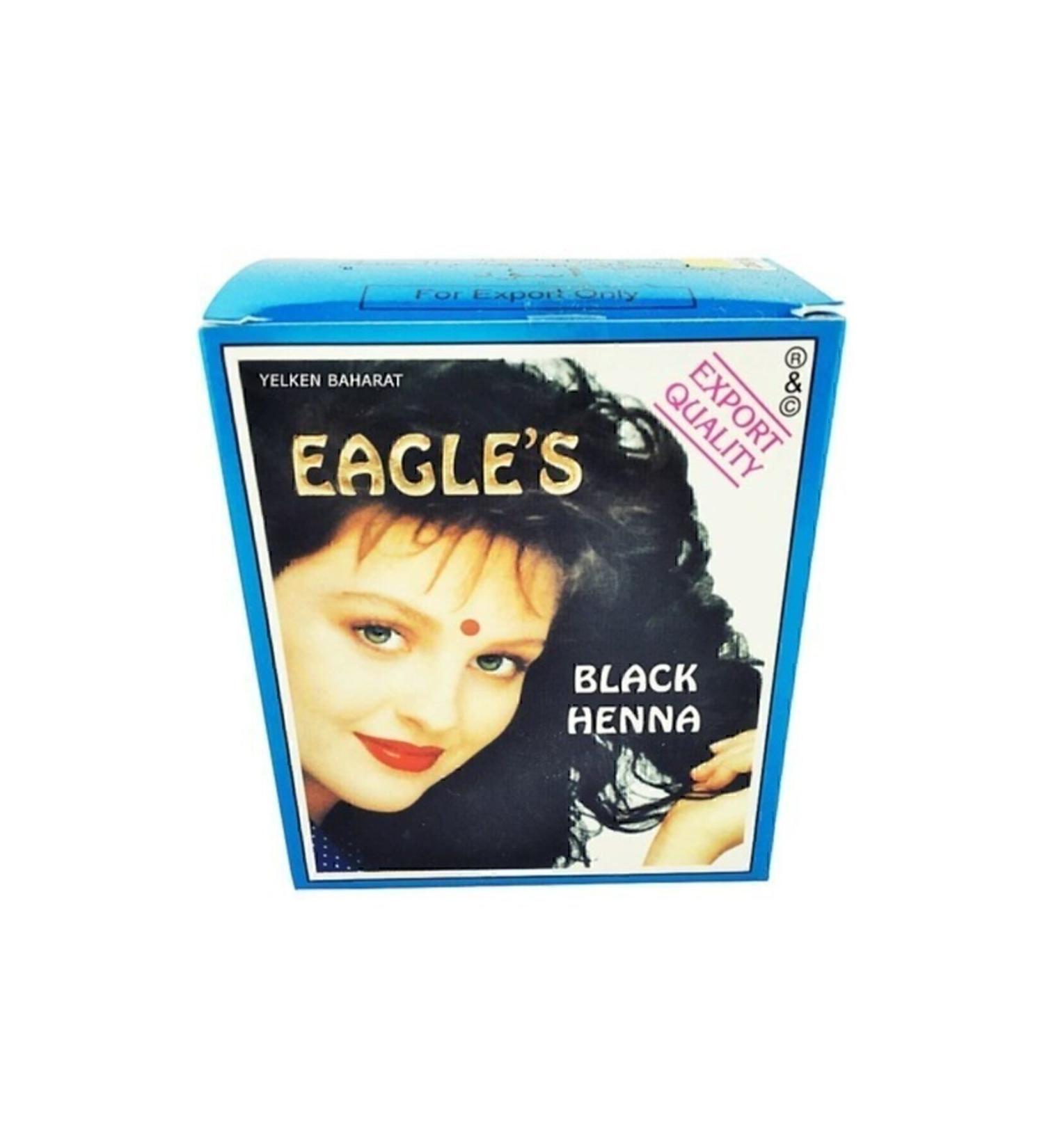 Eagles Black Indian Henna 6 Pack Black Henna