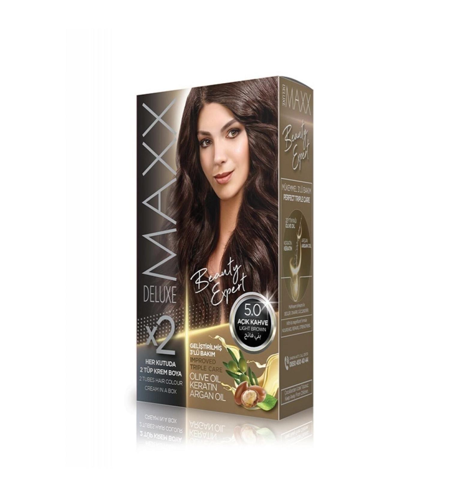 Maxx Deluxe Cream Set Paint 5.0 Light Brown