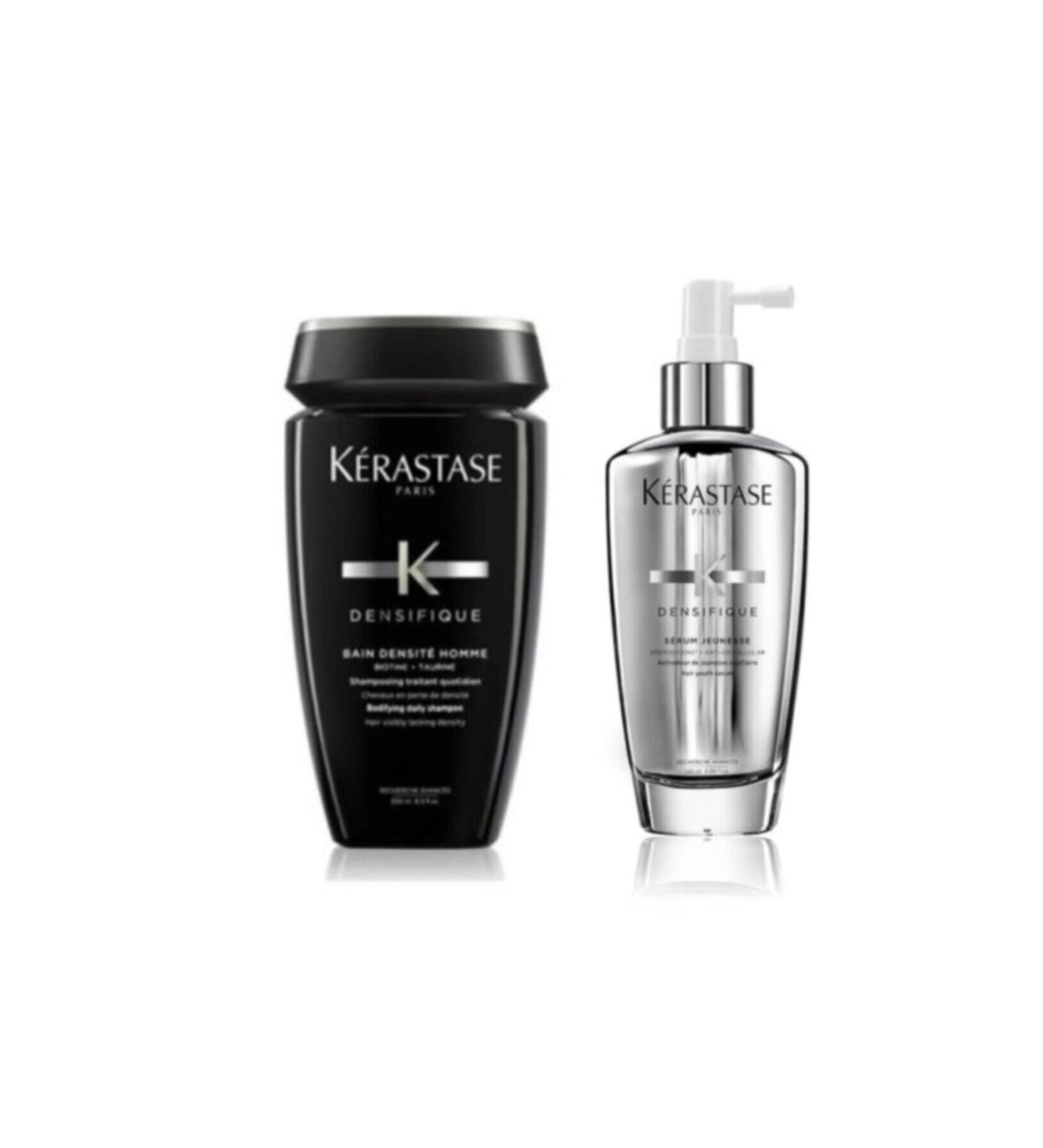 Kerastase Densifique Men's Shampoo 250 ml + Densifique Jeunesse Youth Activator Hair Serum 100 ml