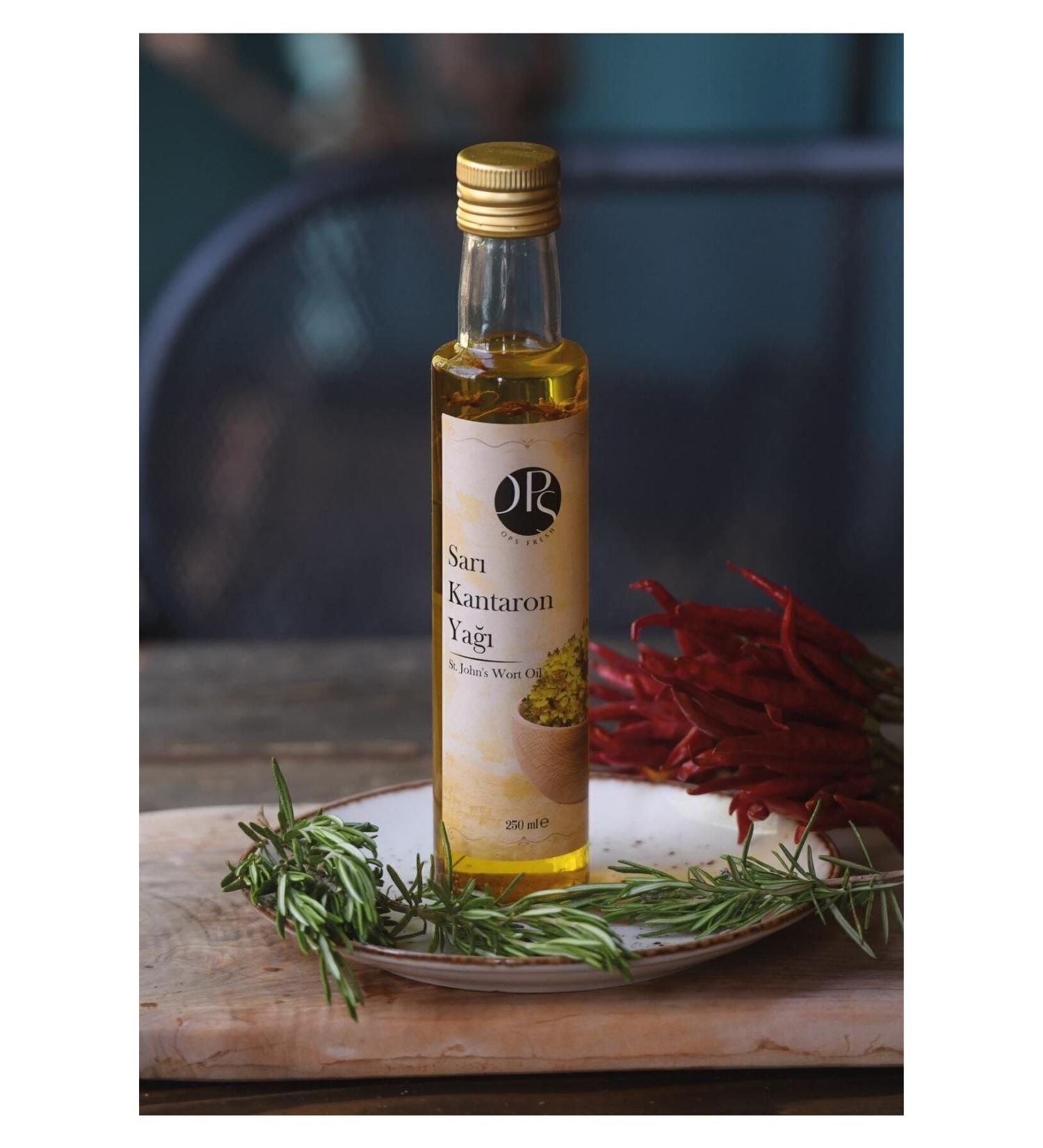 OPS FRESH St. John's Wort Oil 250 ml (GLASS BOTTLE) 0 Pure And Natural