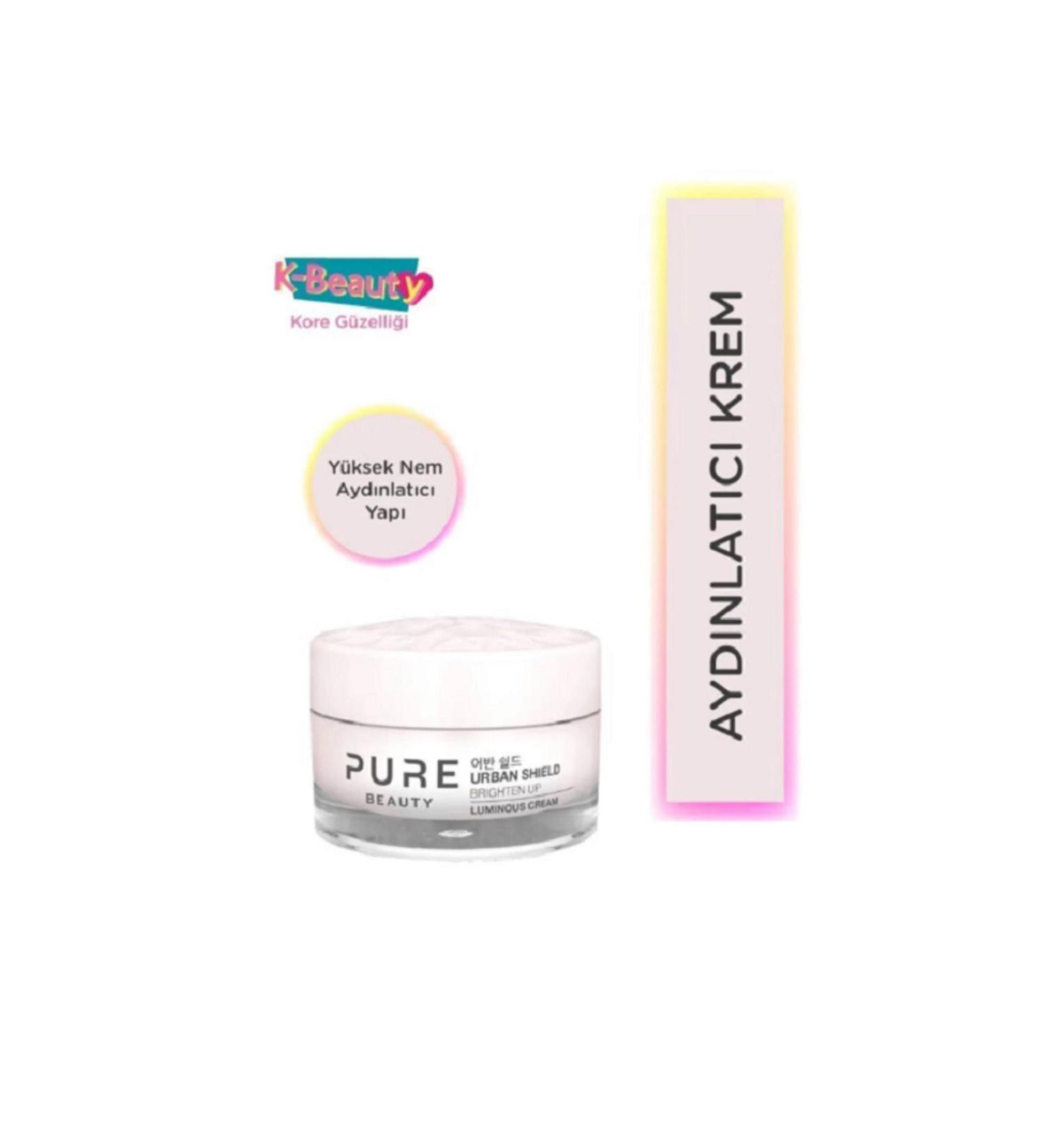 PURE BEAUTY Brighten Up Luminous Cream Illuminating Moisturizing Cream 50ml