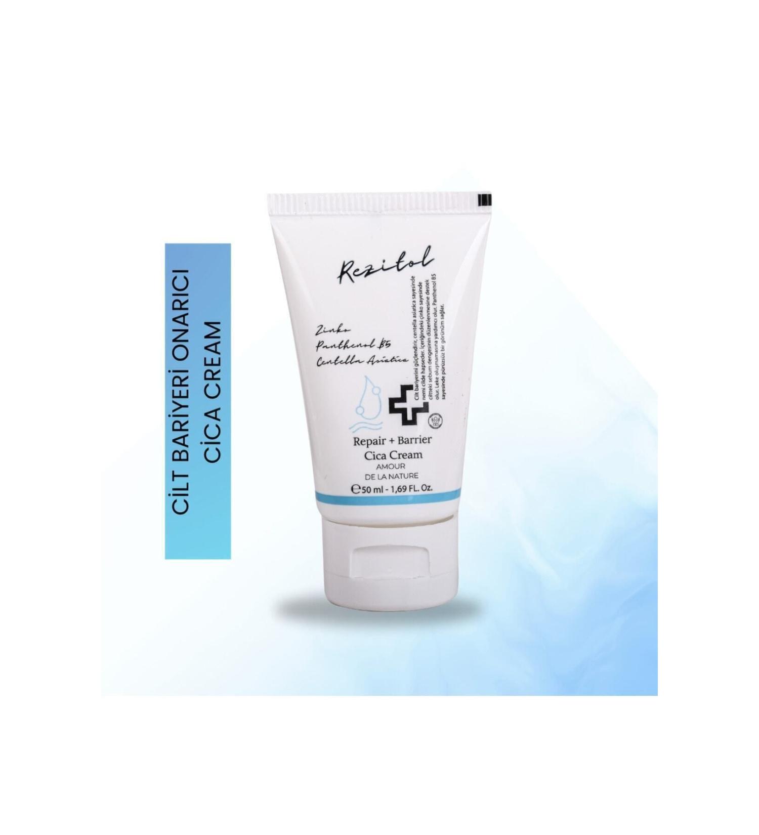 AMOUR DE LA NATURE Rezitol Repair Barrier Cica Cream 50ml - Buy Online on GoSupps.com