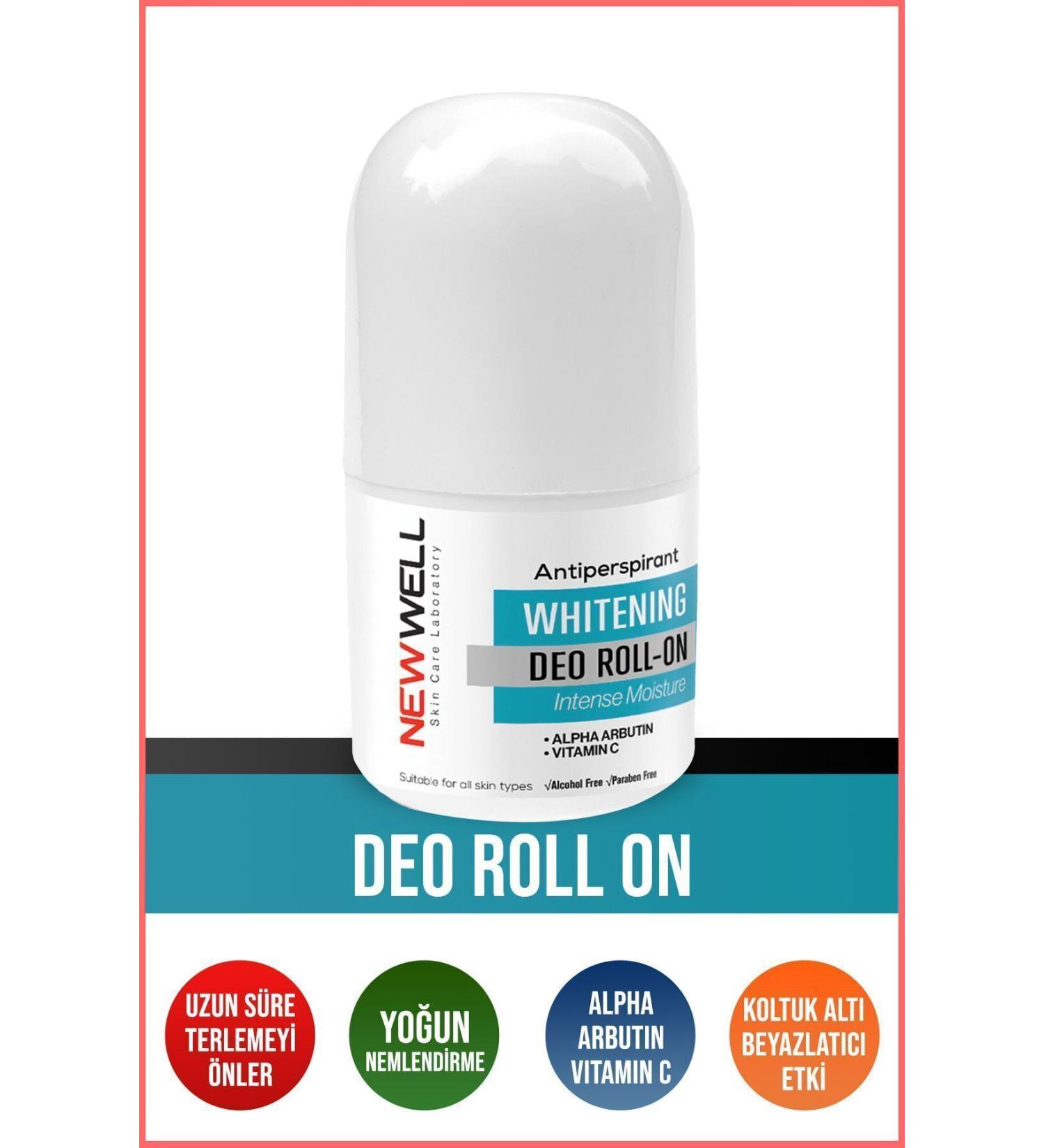 New Well Antiperspirant Whitening Roll-on 50 ml - Buy Online on GoSupps.com