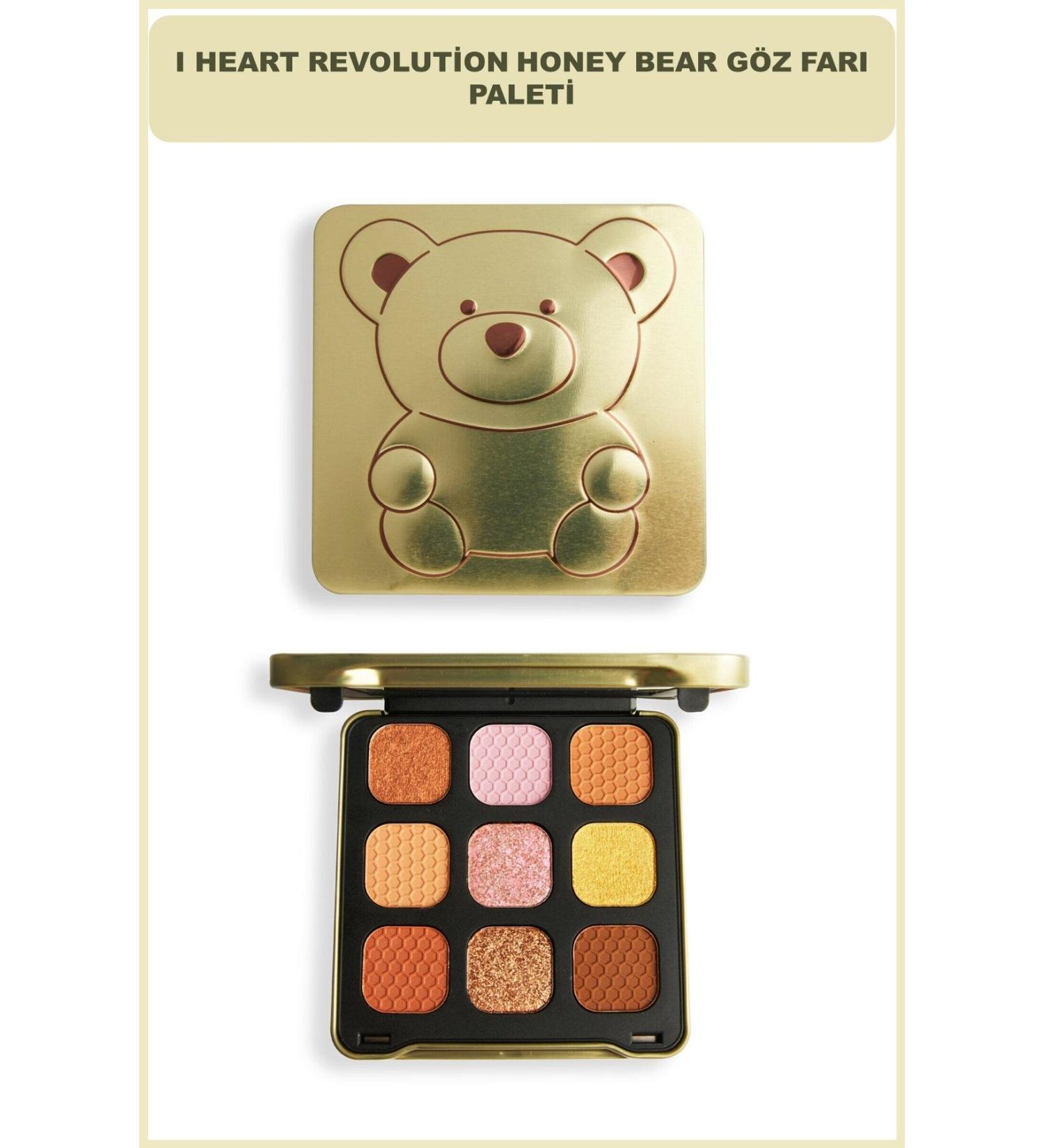 I Heart Revolution Honey Bear Eyeshadow Palette - Buy Online on GoSupps.com