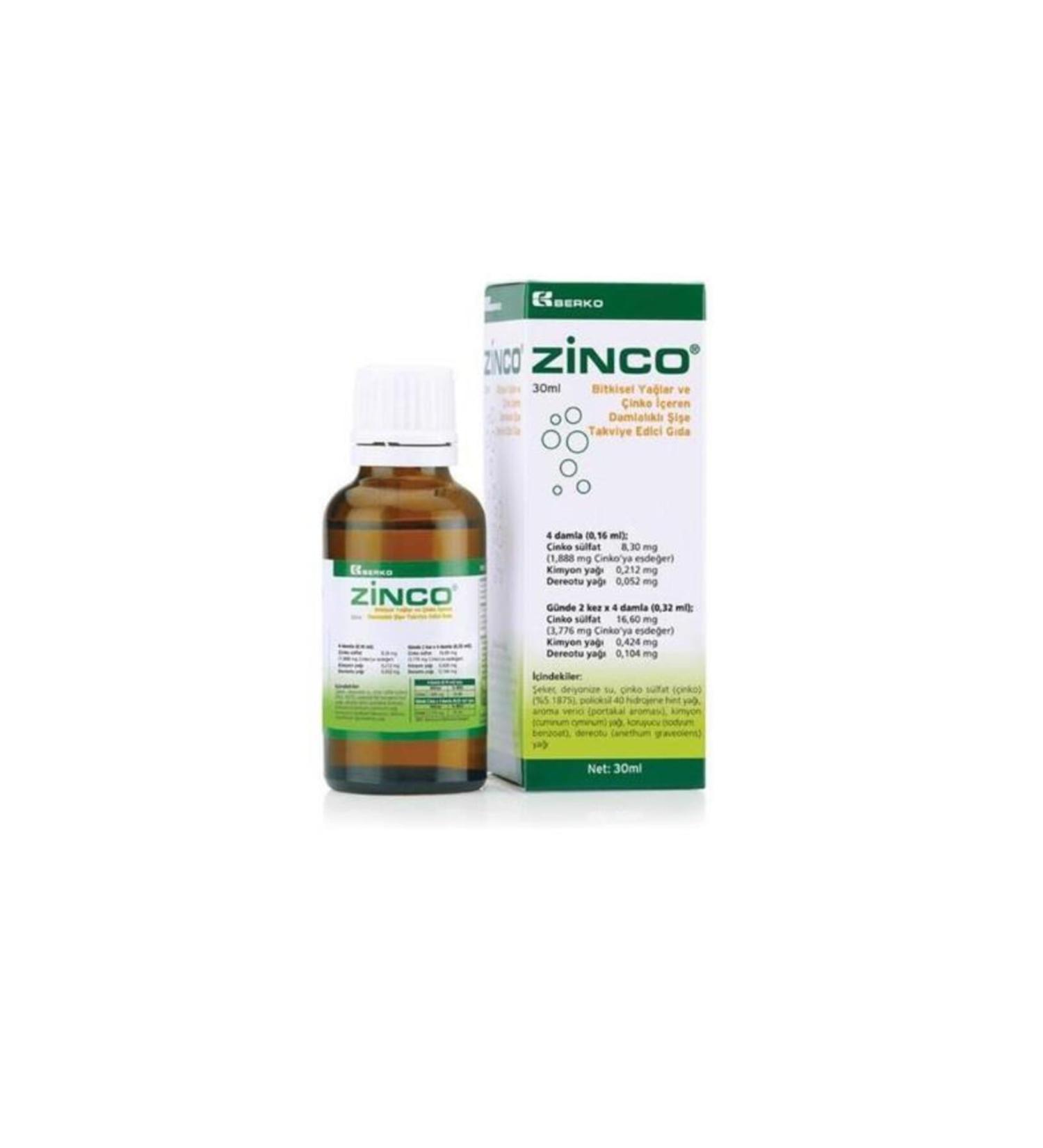 Berko Zinco Drops 30 ml