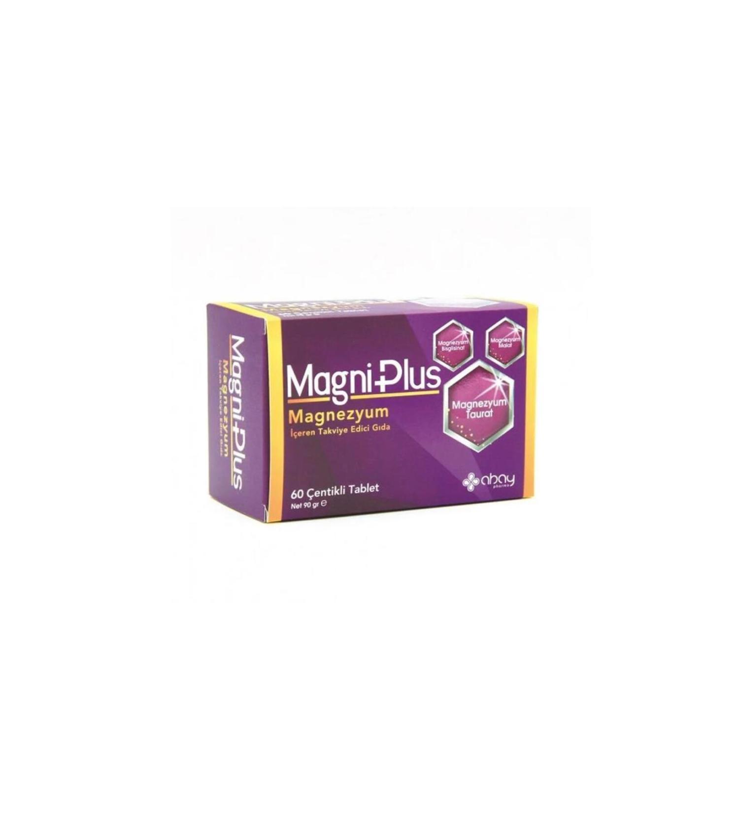 Abay Magni Plus Magnesium 60 Tablets