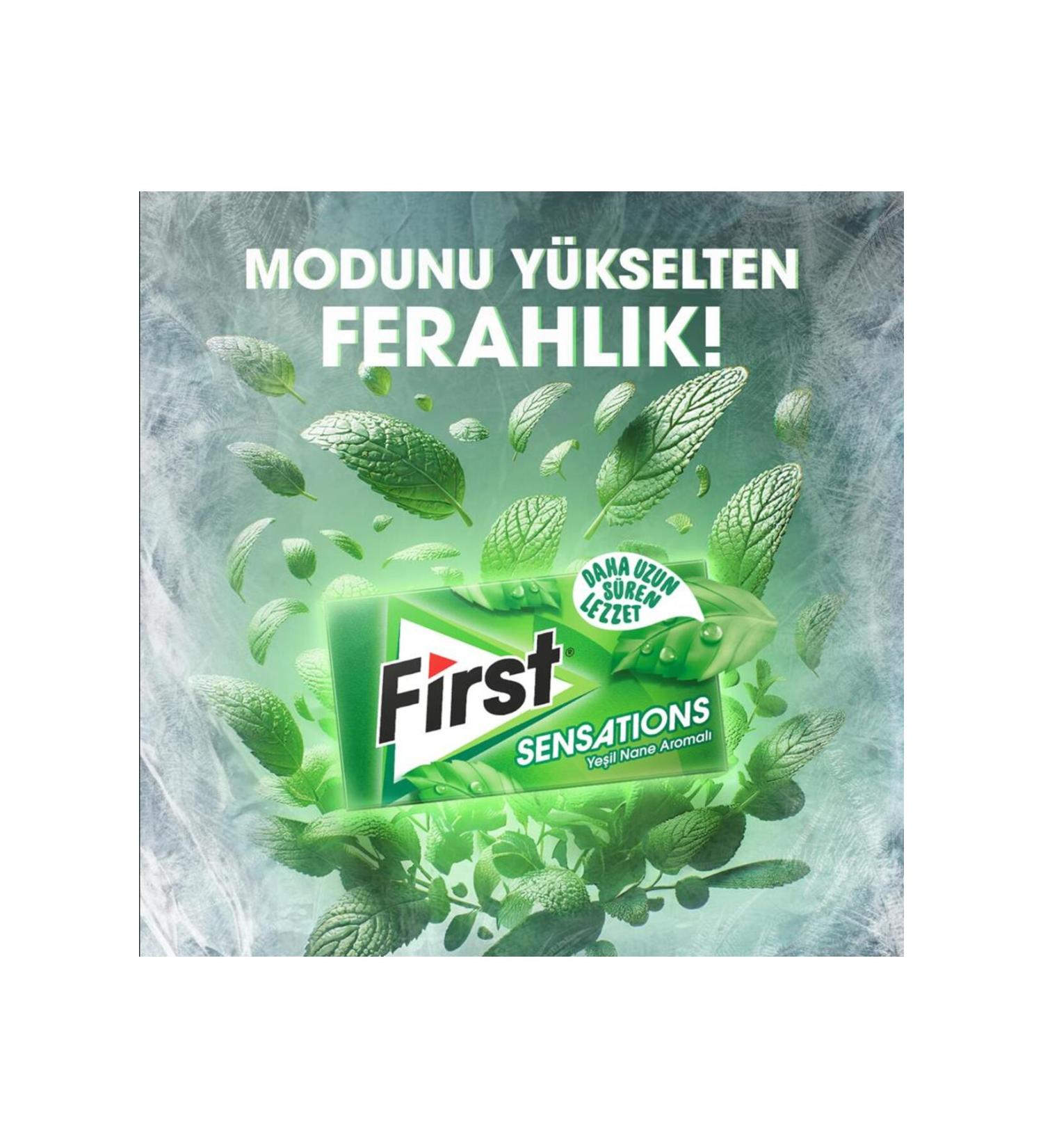 First Sensations Green Mint 27gr 12 Pieces