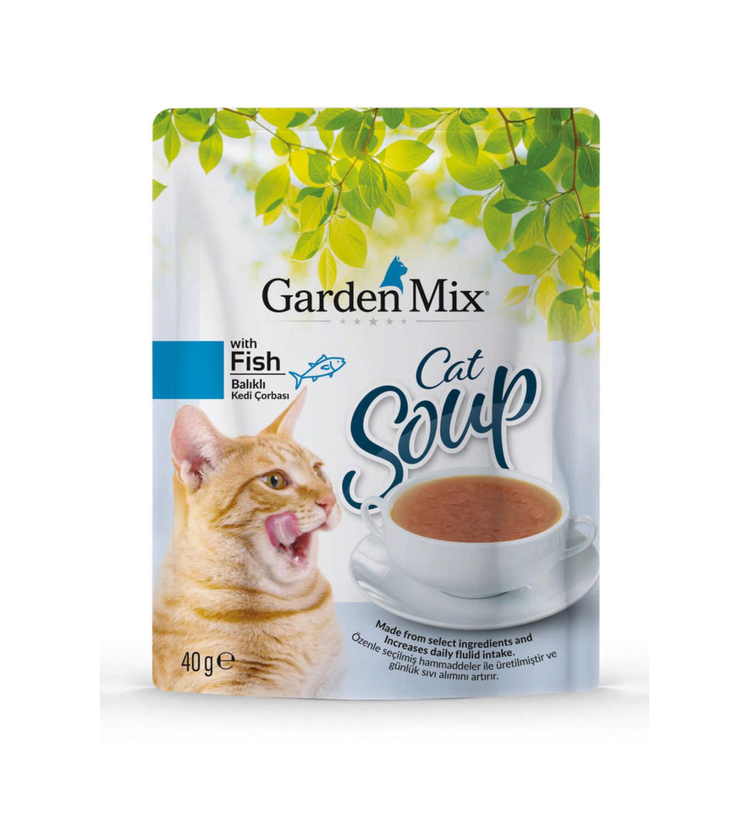 Gardenmix TUNA CAT SOUP 40 GR X 6 PIECES 336108