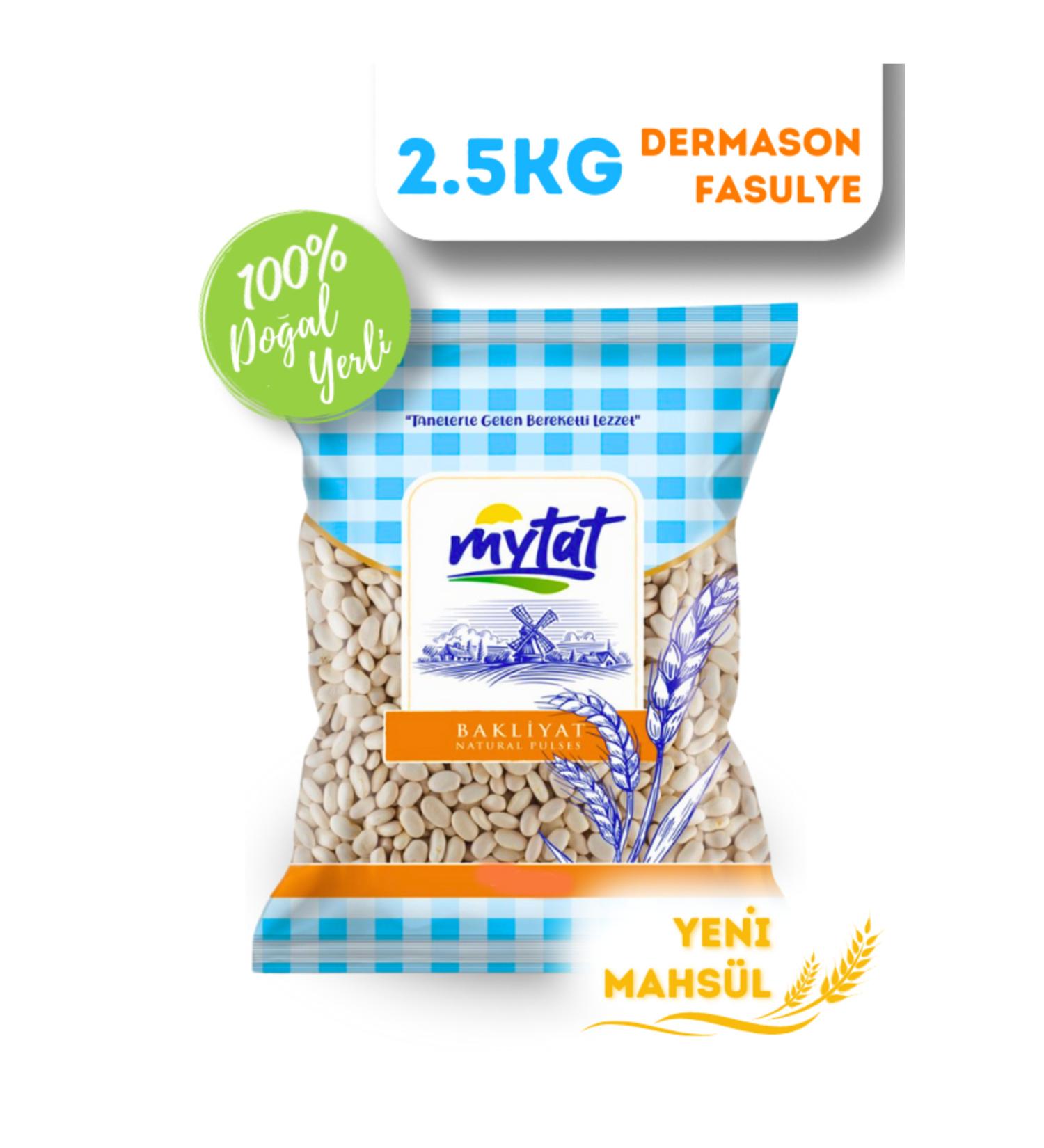 Mytat Natural Local Production Dermason Beans (8mm) 2.5kg