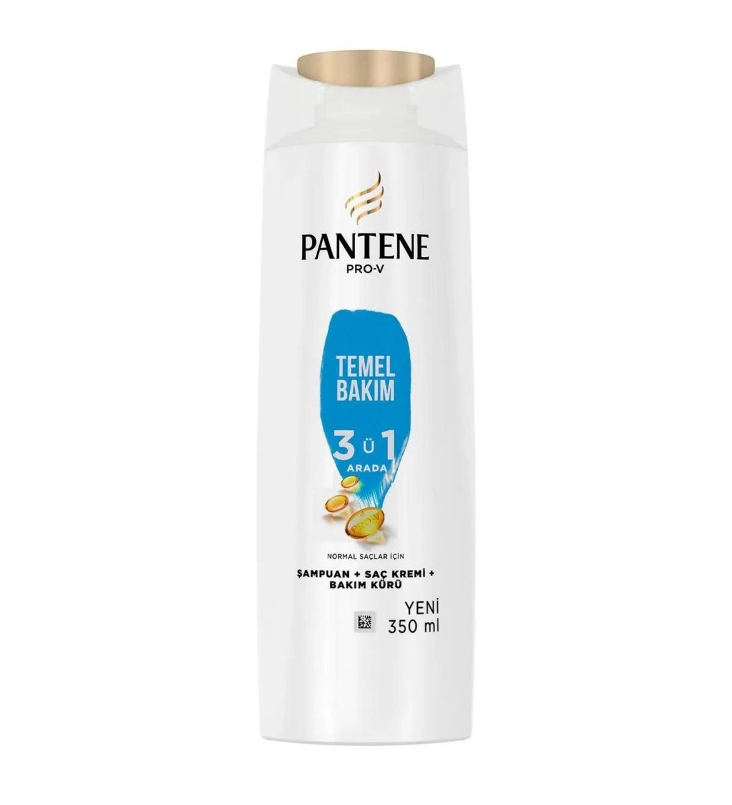 Pantene Basic Care 3in1 Shampoo 350 ml