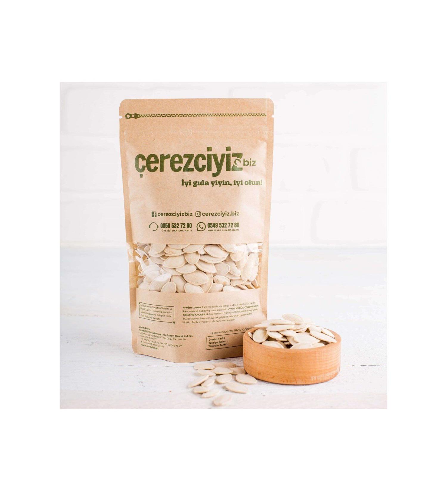 erpiciyiz Salted Roasted Lump Nev ehir Pumpkin Seeds Weight 500gr.