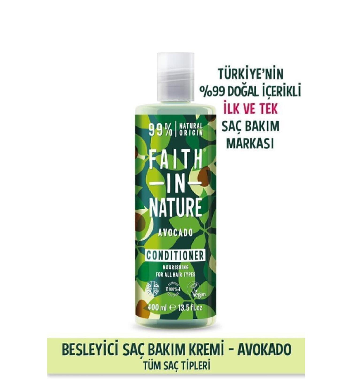 Faith In Nature Natural Nourishing Hair Care Cream Avocado For All Hair Types - Buy Online on GoSupps.com