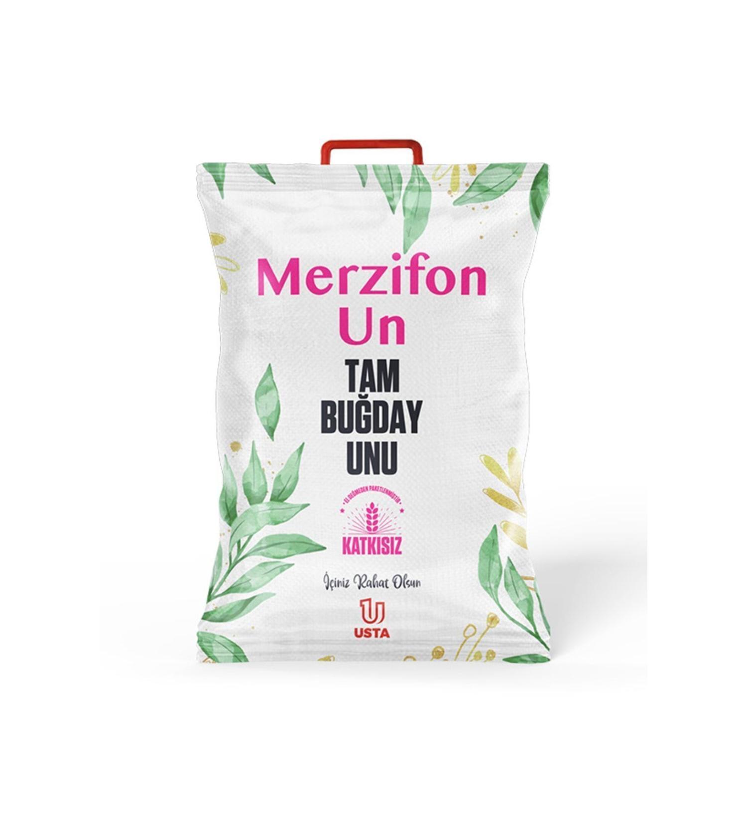 Merzifon Additive-Free Whole Wheat Flour 5 Kg
