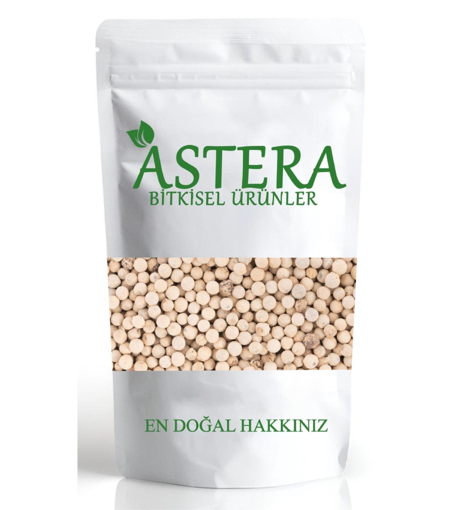 ASTERA 1 Kg White Black Pepper Grain (White Pepper) 1000 Gr