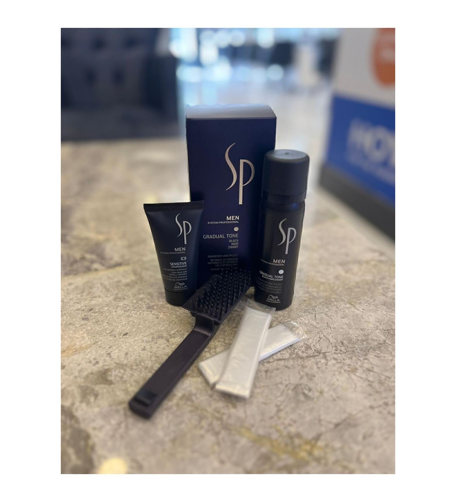 SP Men Pigment Mousse Gradual Tone Black 60ml