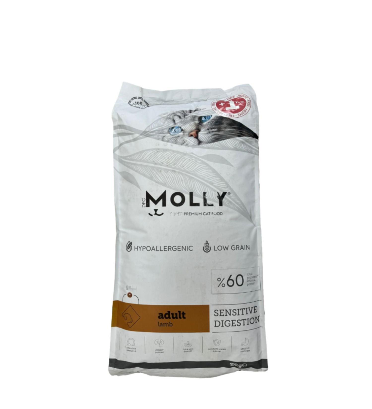 Molly ADULT LAMB / LAMB ADULT CAT FOOD 15+1 KG - Buy Online on GoSupps.com