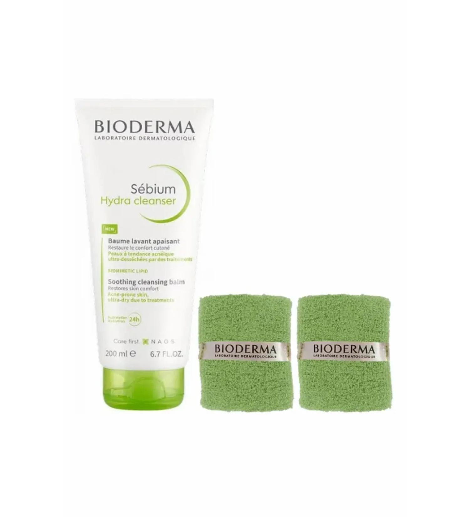 Bioderma Sebium Hydra Cleanser 200 ml Wrist Towel Gift