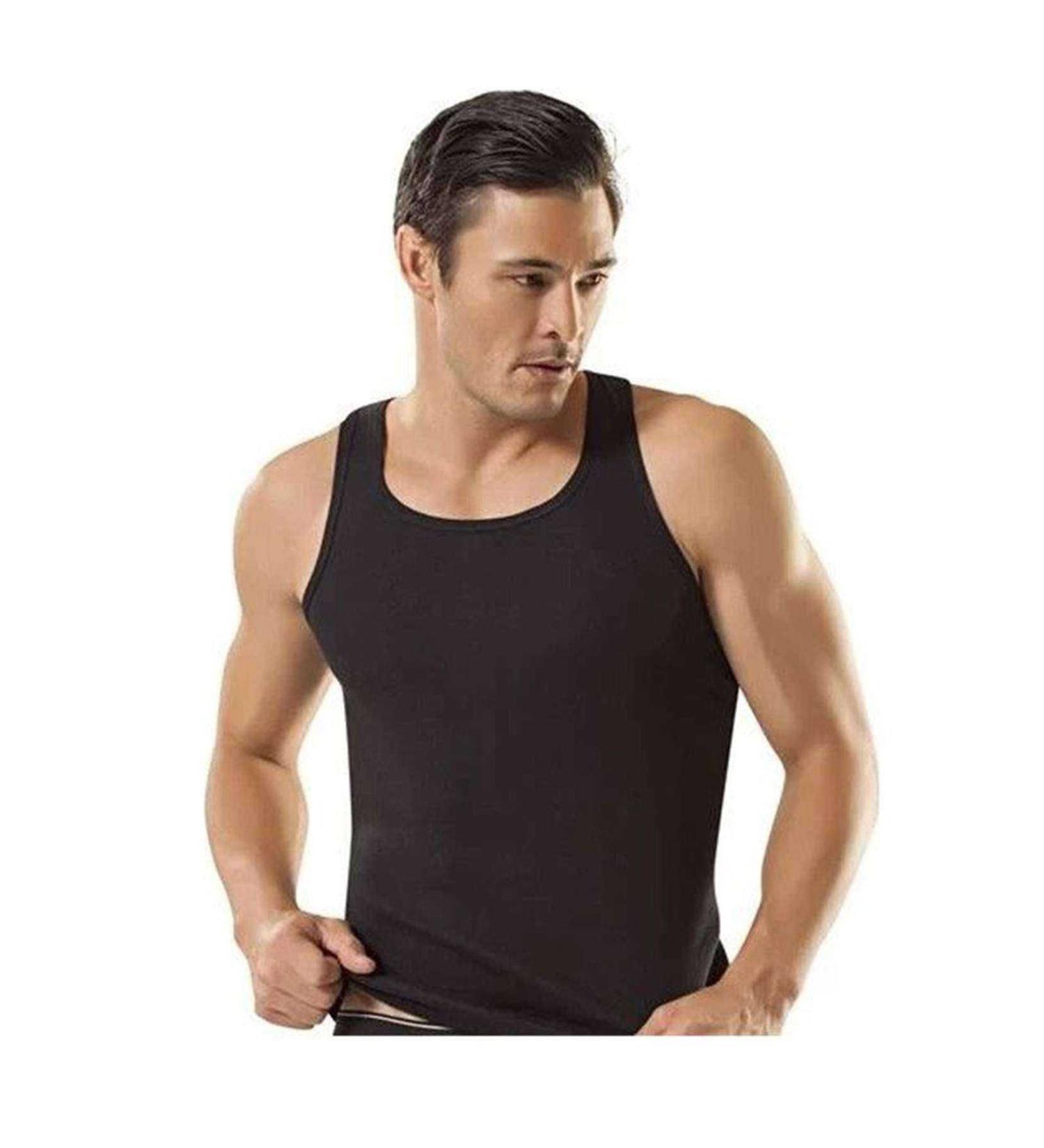 Skygo 3 Passion Ribana Sports Men's Black Undershirt 0118