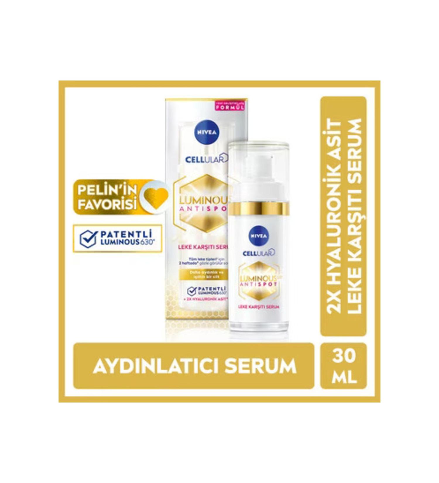 NIVEA LUMINOUS630 ANTI-Blemish ANTISPOT SERUM 30 ML) skin serum11 - Buy Online on GoSupps.com
