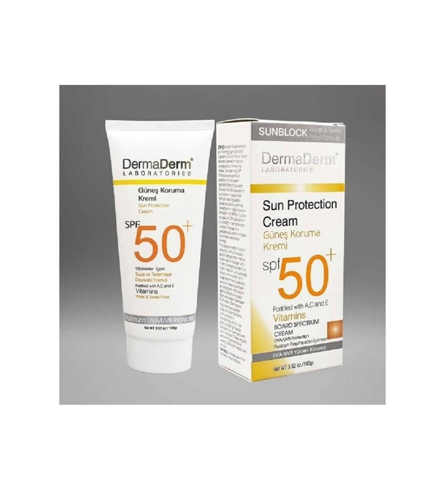DermaDerm Laboratories Dermaderm Sun Protection Cream 100 Gr.