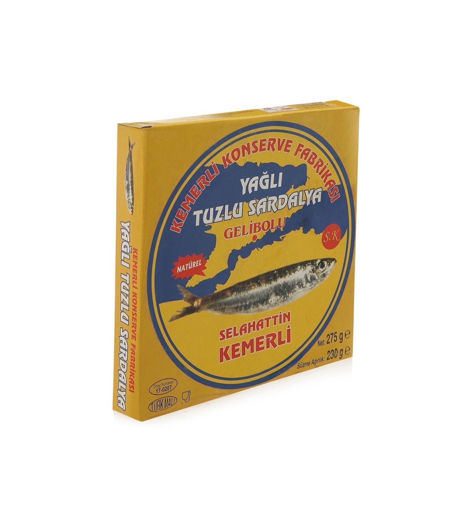 SELAHATT N KEMERL OILY SALTED SARDINE