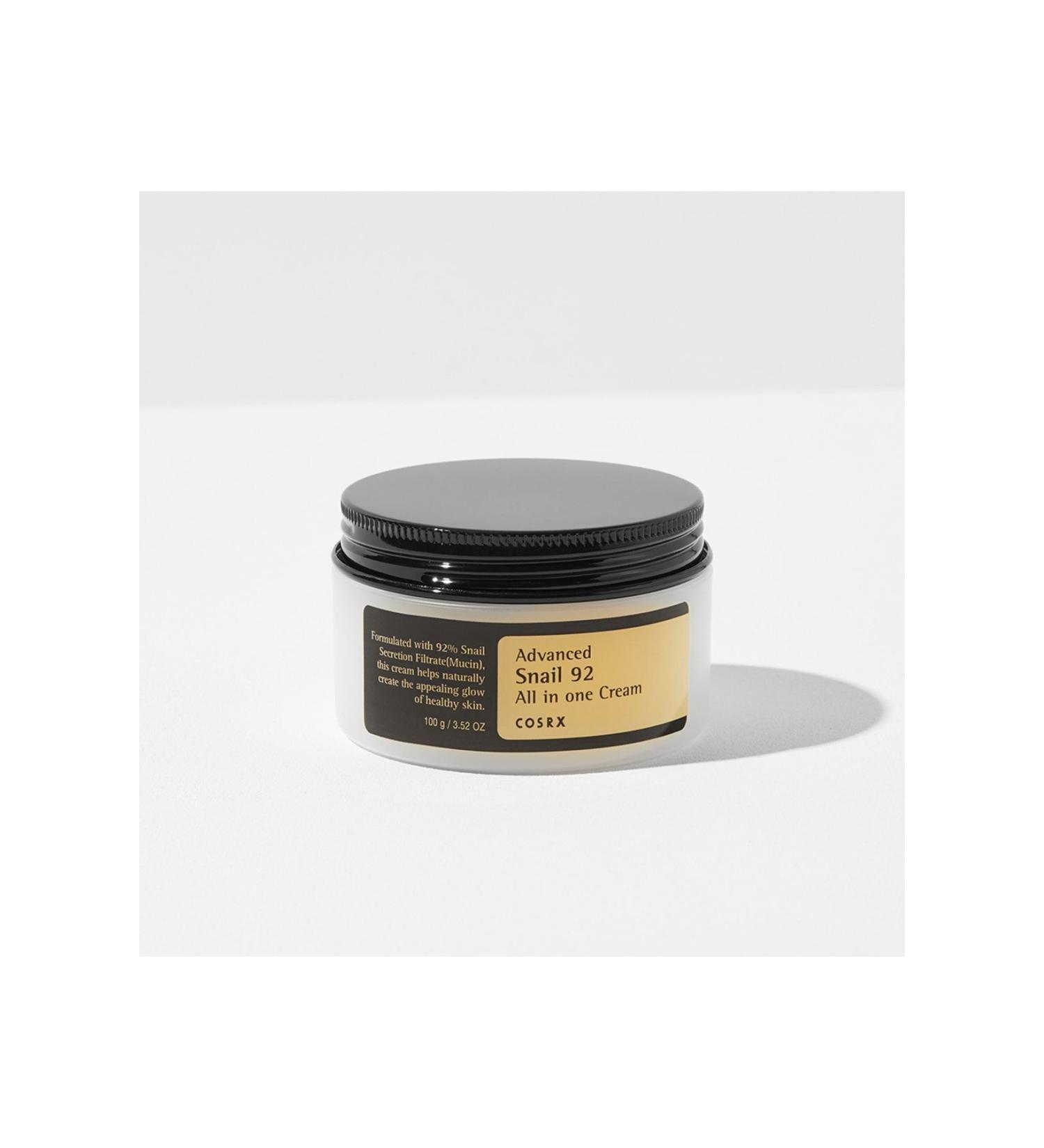 Cosrx Advanced Snail 92 All In One Cream 100gr - Snail Extract Moisturizing and Nourishing Cream - Buy Online on GoSupps.com