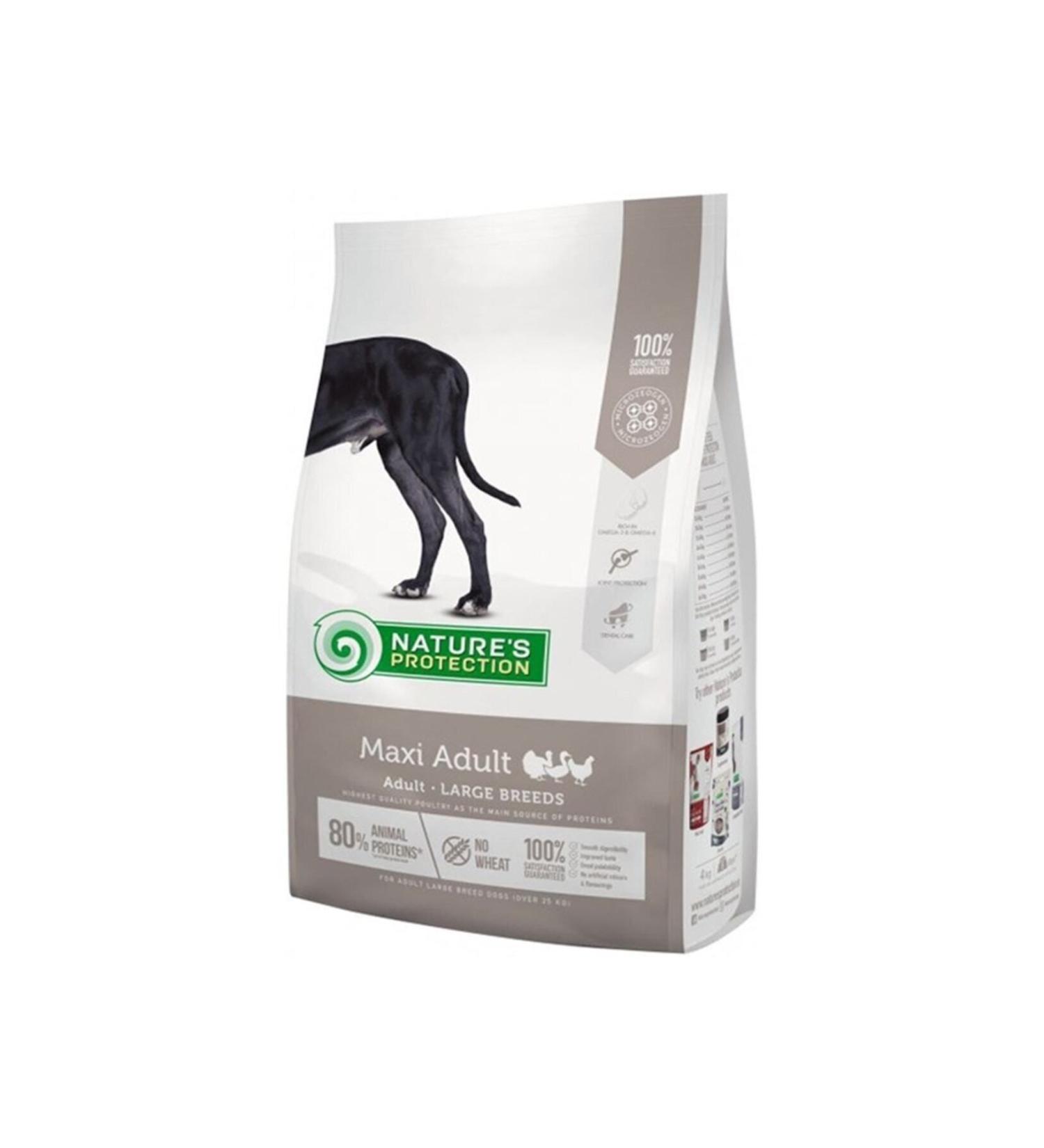 Natures Prodection Natures Protection Adult Large Breed Poultry Adult Dog Food 12 Kg