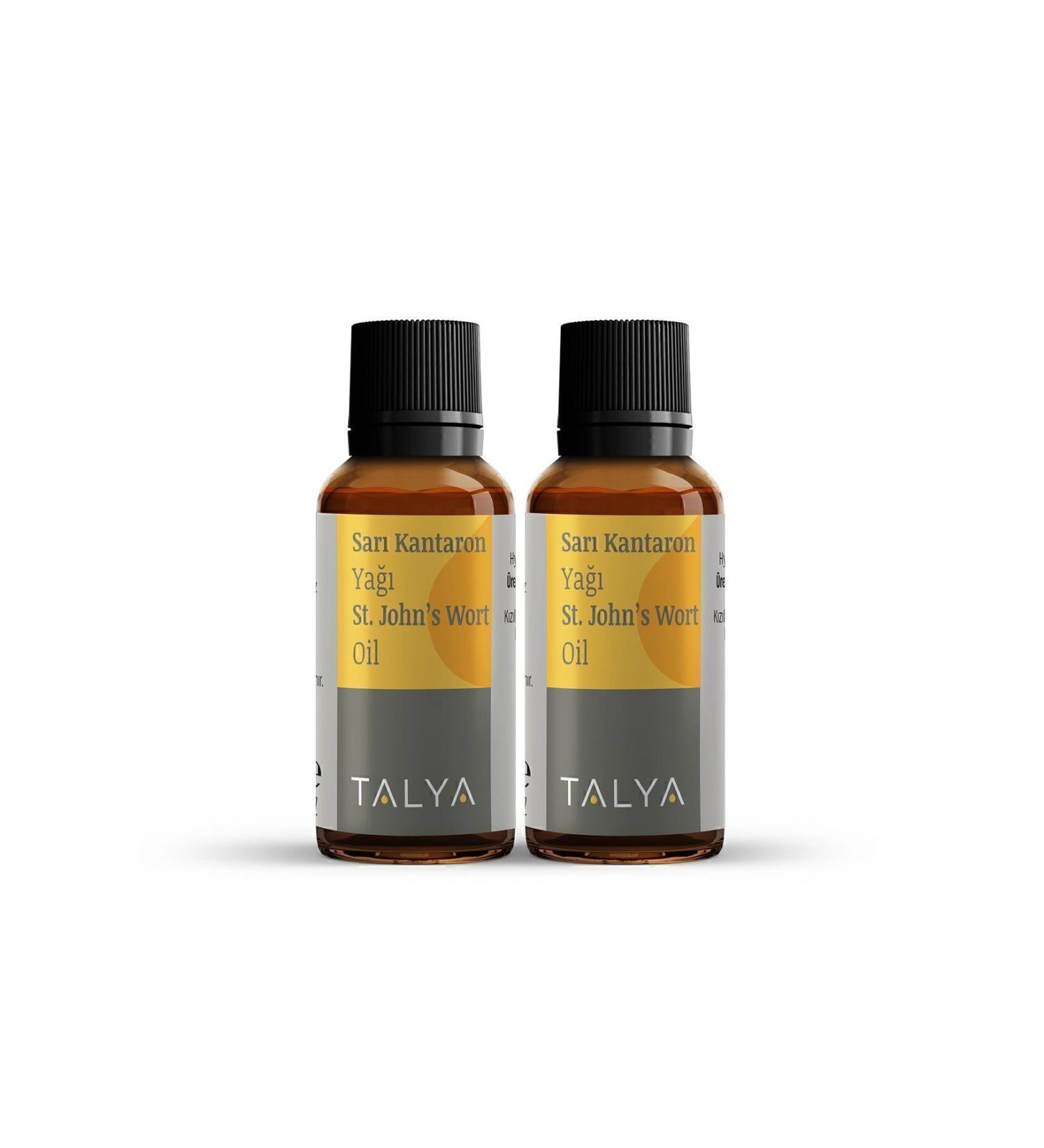 Talya St. John's Wort Oil Cold Pressed 0 Pure And Natural 20 ml (Pack of 2)