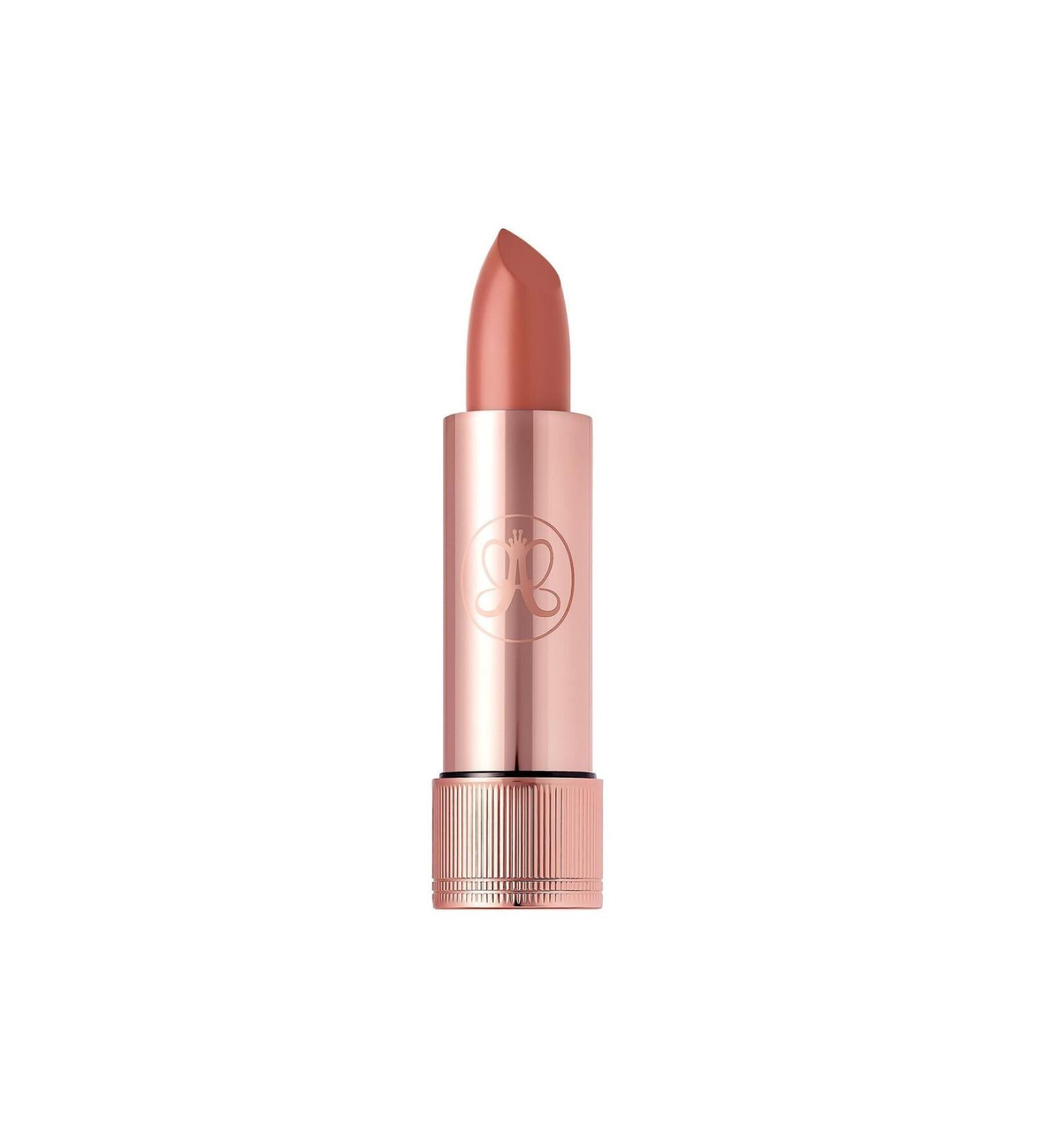 Anastasia Beverly Hills Satin Lipstick - Satin Finish Lipstick Peach Bud (3 g) (satin) - Buy Online on GoSupps.com