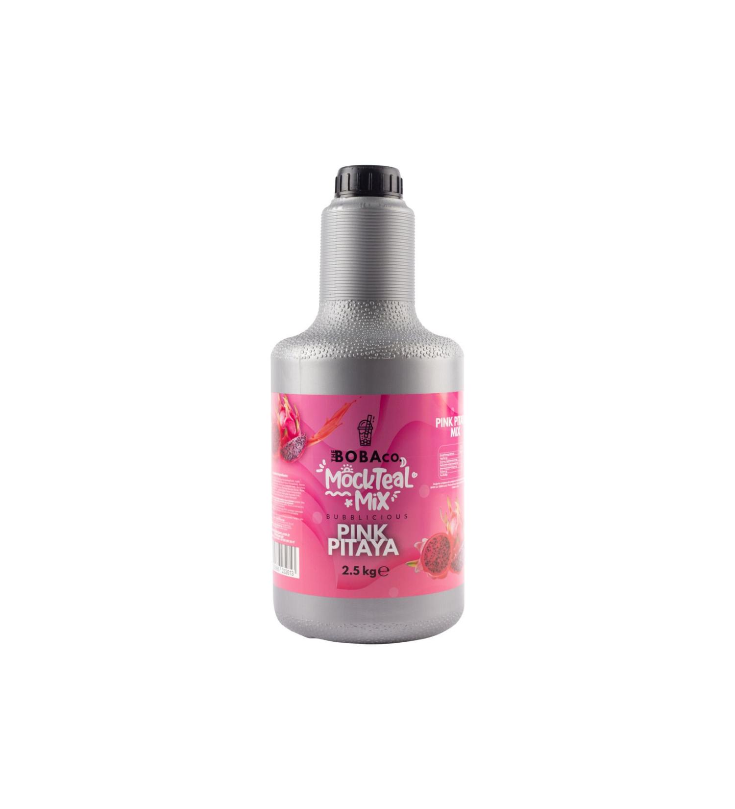 the boba co MockTeal Tea Base Pink Pitaya 2500ML | The Boba Co.