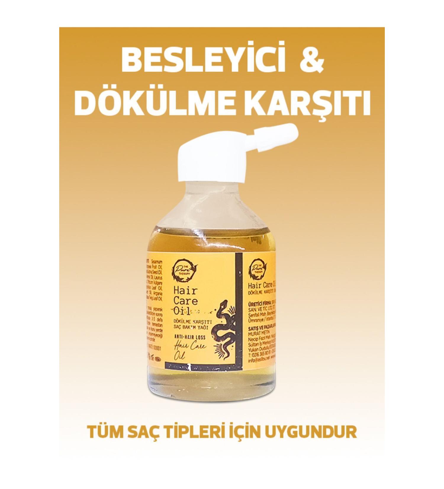 The Pure Therapy Snake Oil Hair Care Oil - Buy Online on GoSupps.com