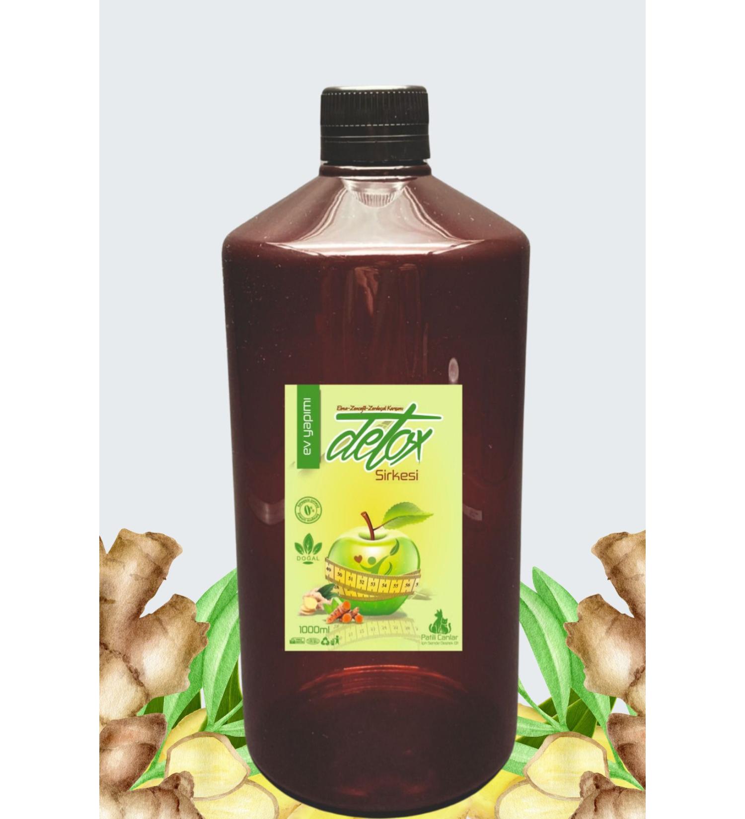 Trade Bazaar Homemade Detox Form Mix Prebiotic Slimming Detox Vinegar Helps to Eliminate Edema and Lose Weight 10 - Buy Online on GoSupps.com