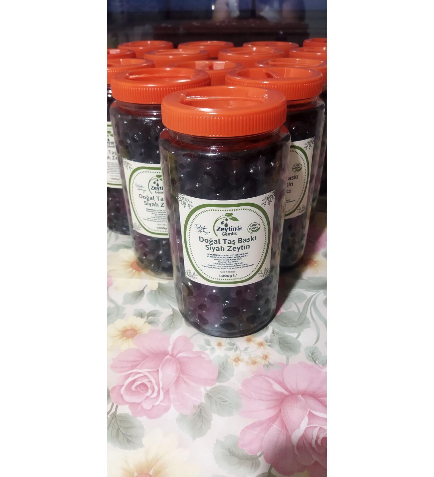 zeytincim gemlik Gemlik Black Olive 1 Kg (AD 310-330)