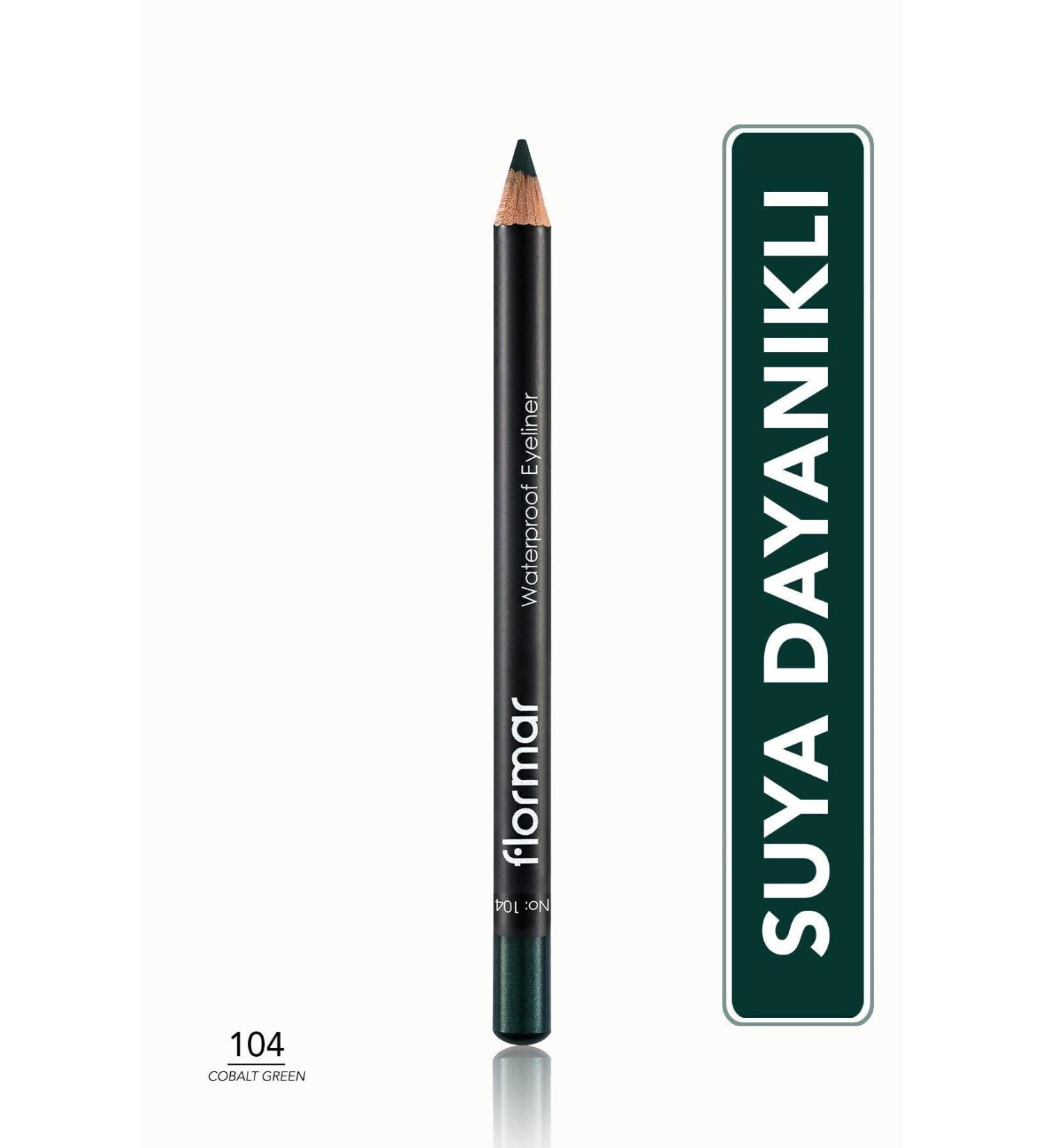Flormar Waterproof Eyeliner - Green Waterproof. - Buy Online on GoSupps.com