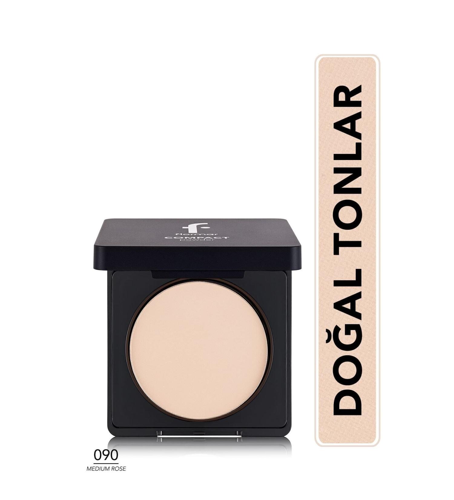 Flormar Intense Pigment Compact Powder - Compact Powder - 090 Medium Rose - 8682536051309 - Buy Online on GoSupps.com