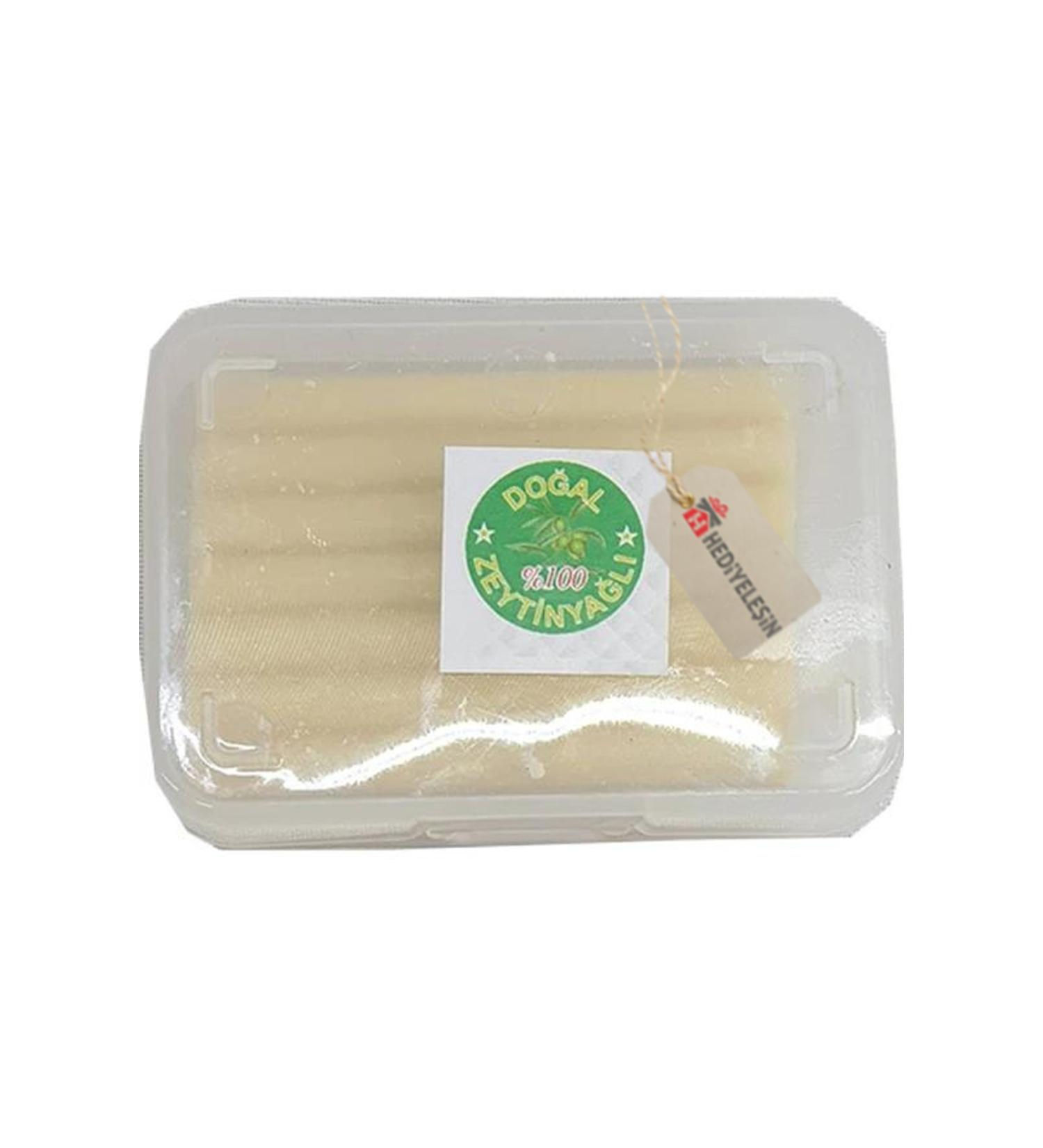 Gift Unscented Solid Ihram Soap Olive Oil Plastic Box For Hajj and Umrah - 3 PCS