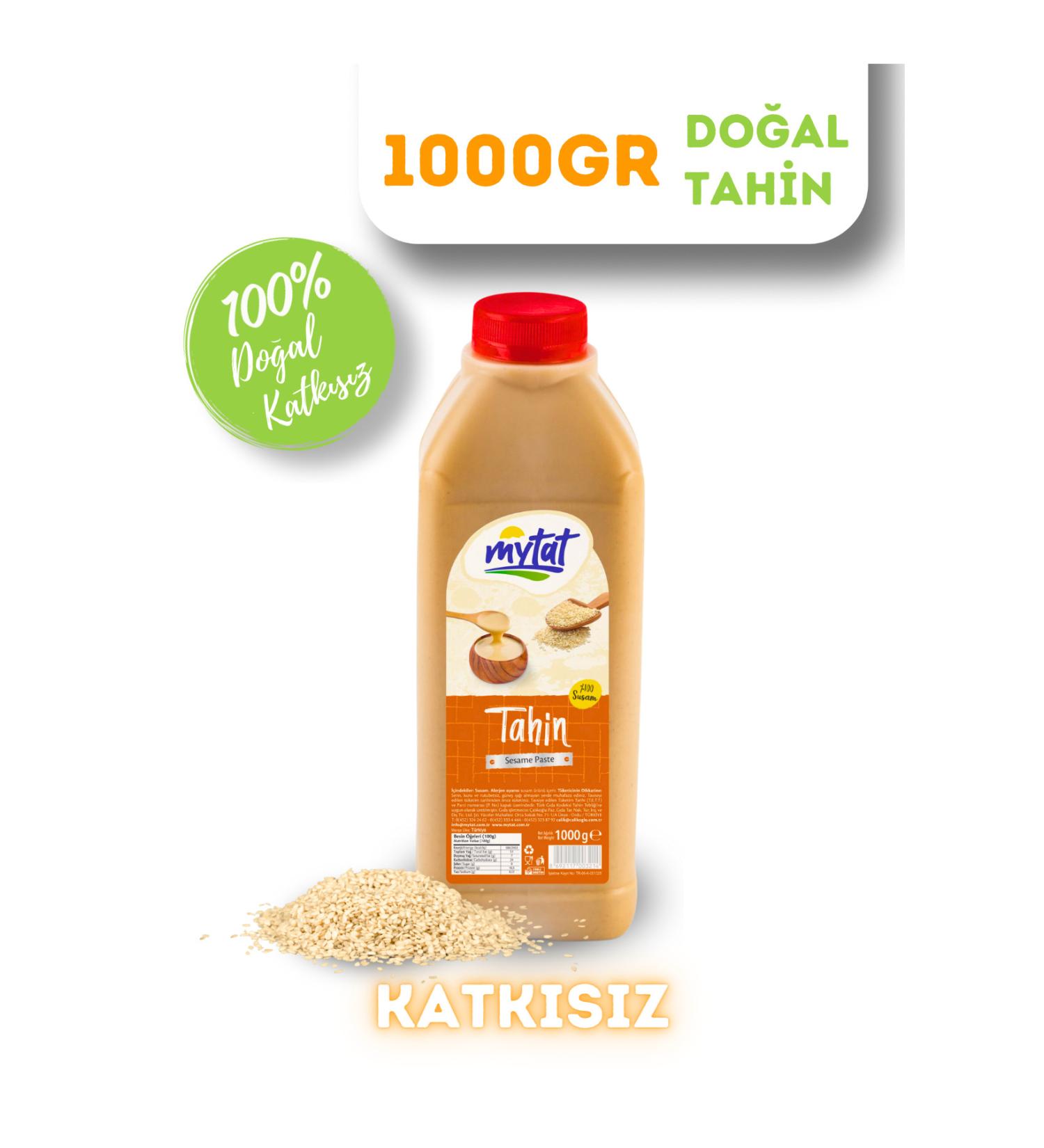 Mytat Natural Tahini Without Additives 1000 gr