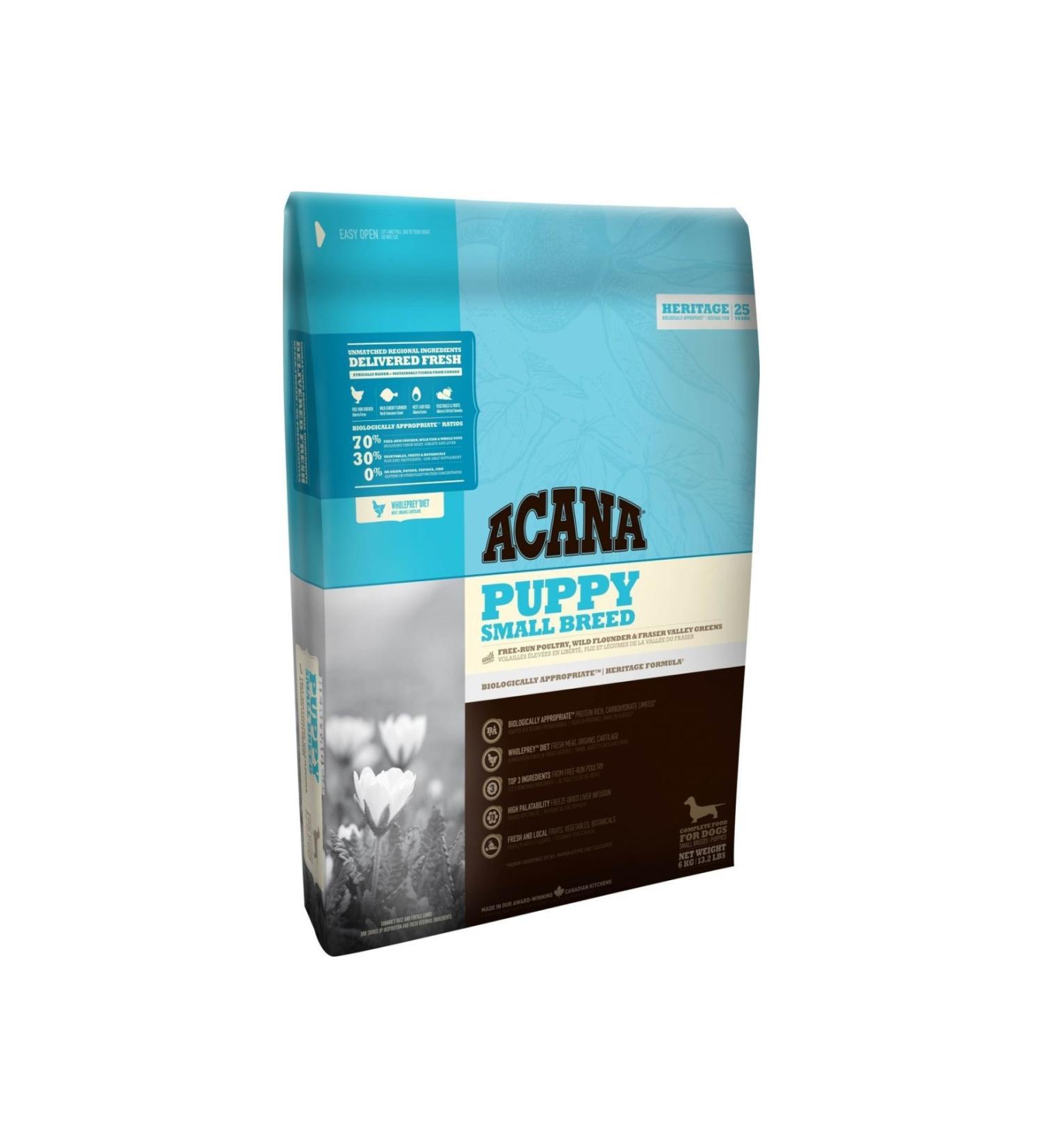 UDMK STORE Acana Puppy Small Grain-Free Chicken and Fish Small Breed Puppy Food 2 Kg