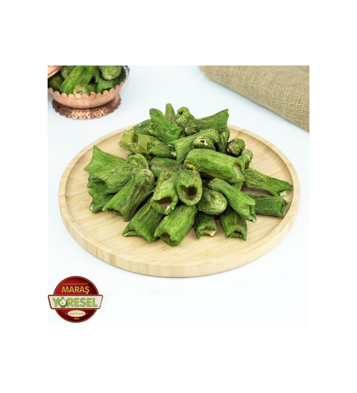 Mara Local Dried Green Zucchini for Stuffing (45-50 Pieces)