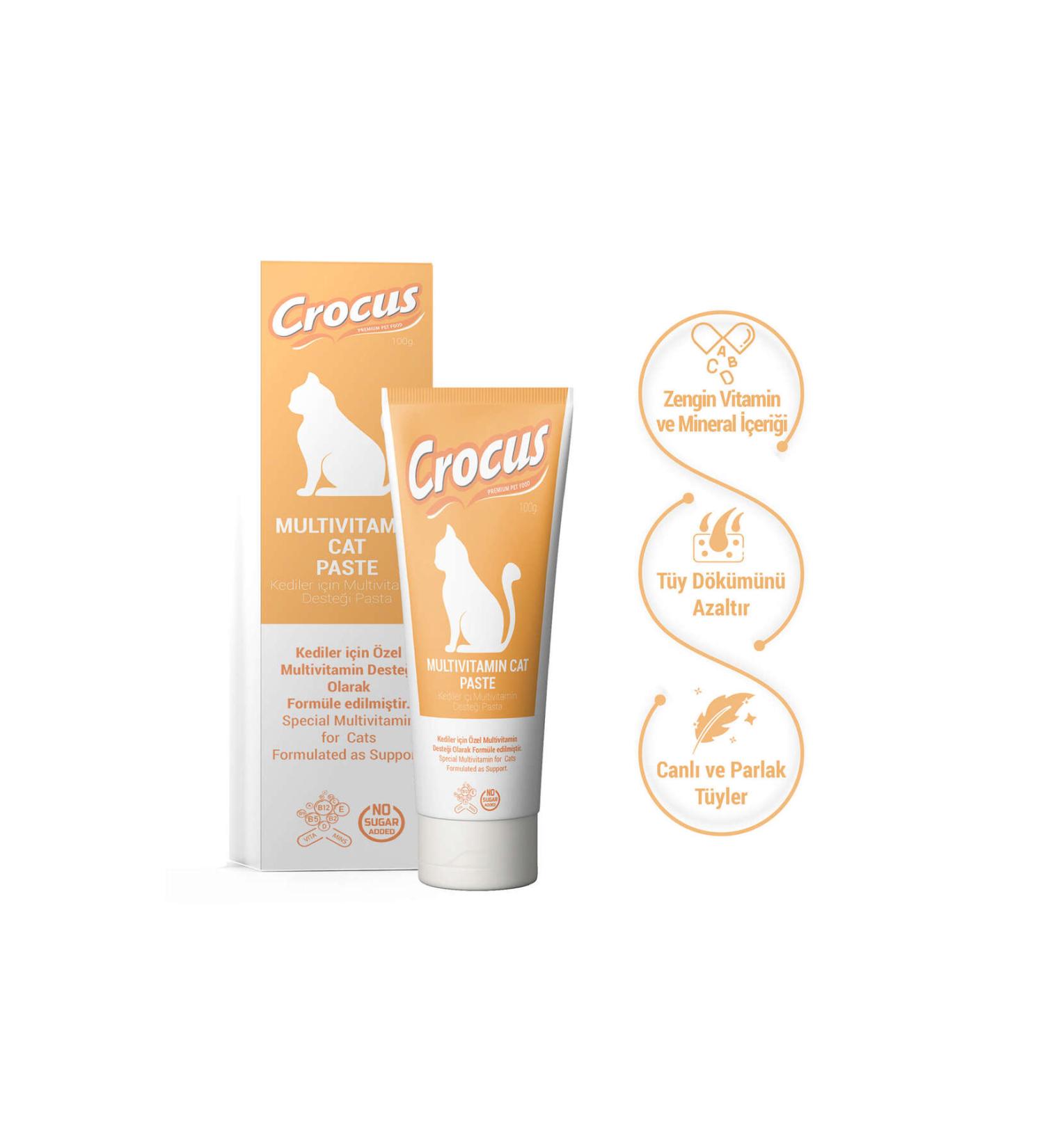 Crocus Cat Multivitamin Paste 100 Grams 510128