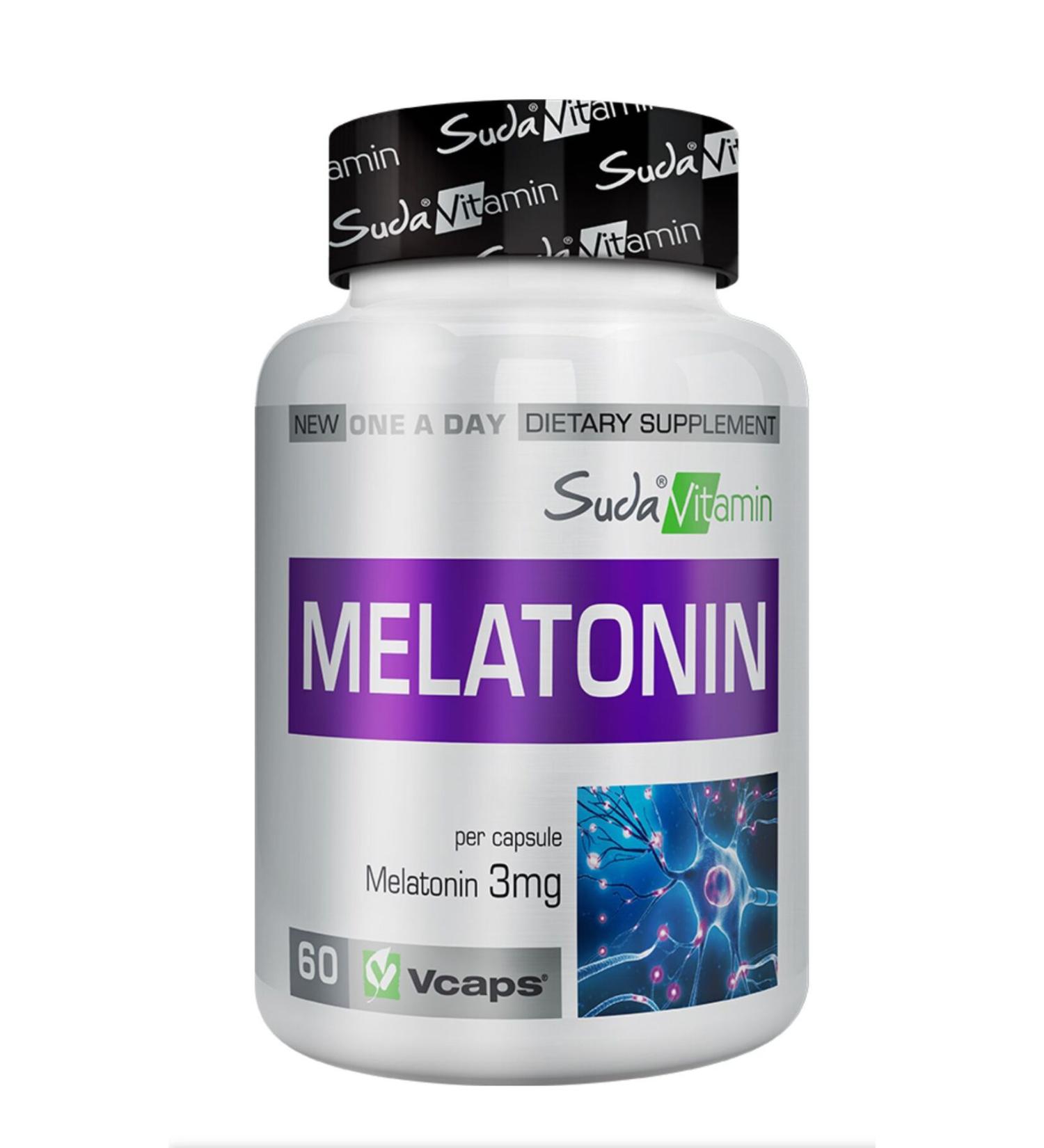Vitamin Melatonin in Water 60 Capsules
